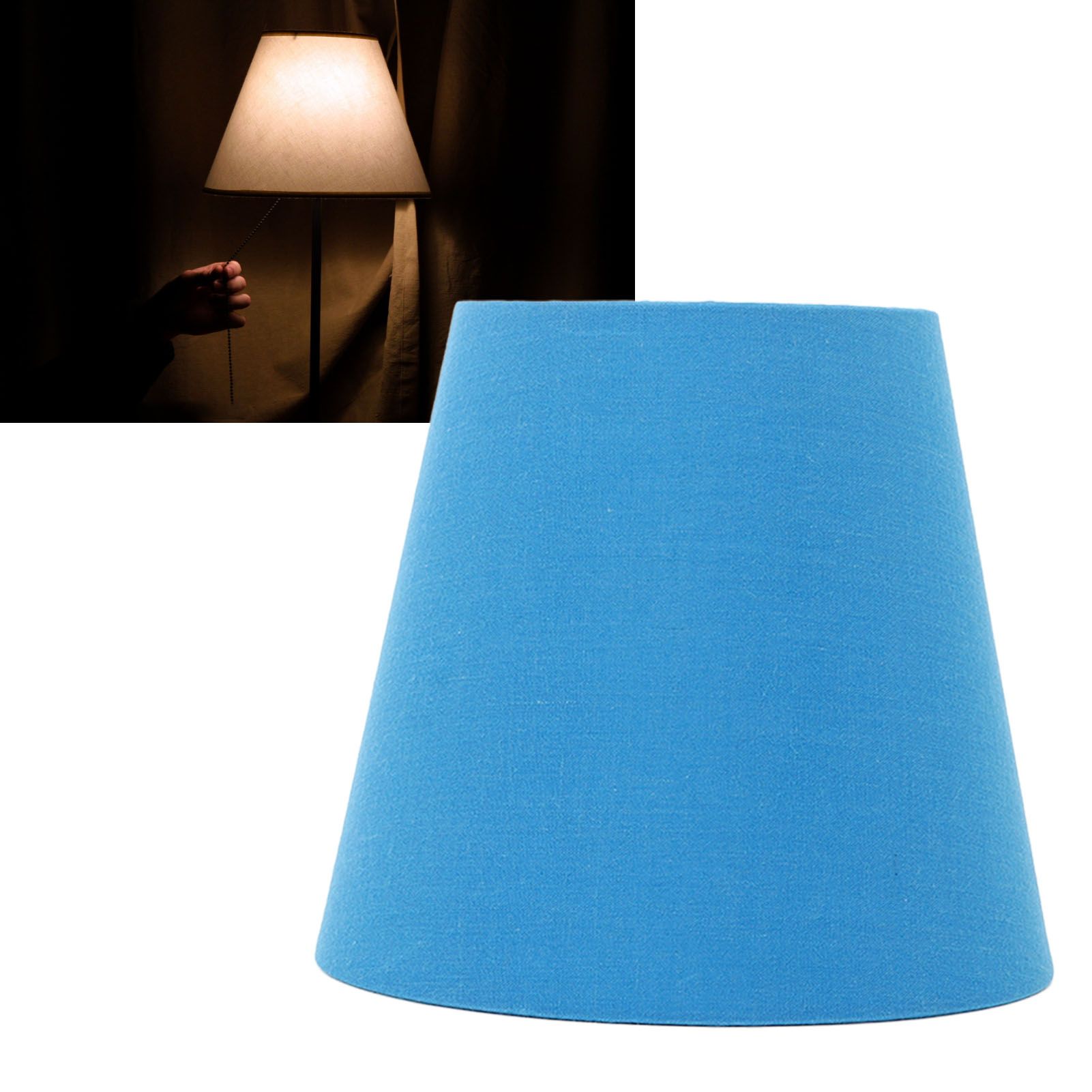 3pcs Cloth Fabric Lampshade Innovative E14 Intervention Type Modern Fabric view 11