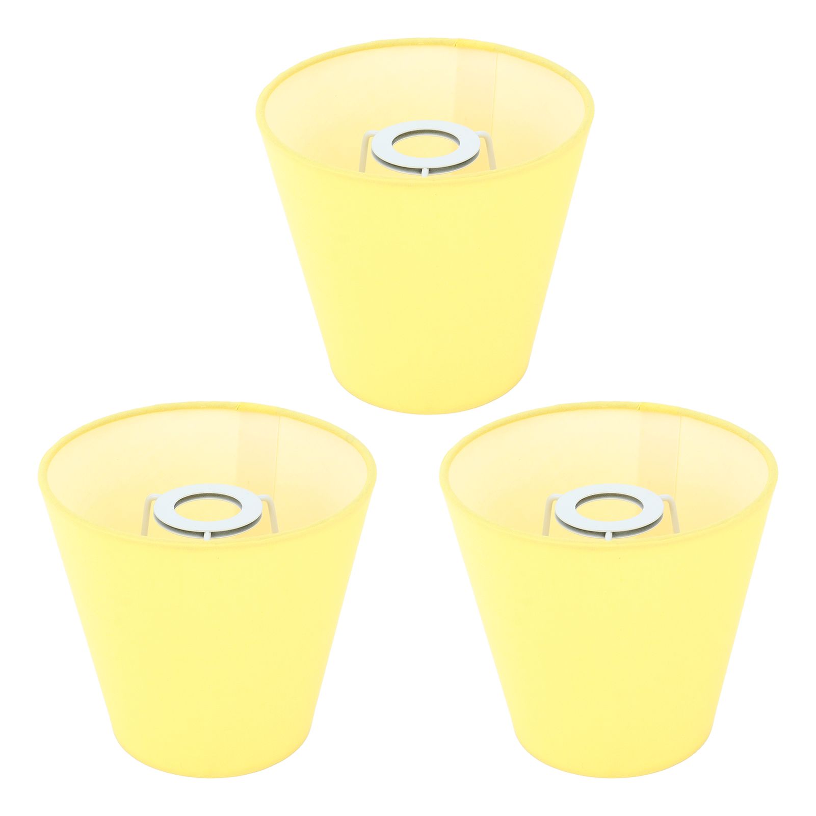 3pcs Cloth Fabric Lampshade Innovative E14 Intervention Type Modern Fabric view 3