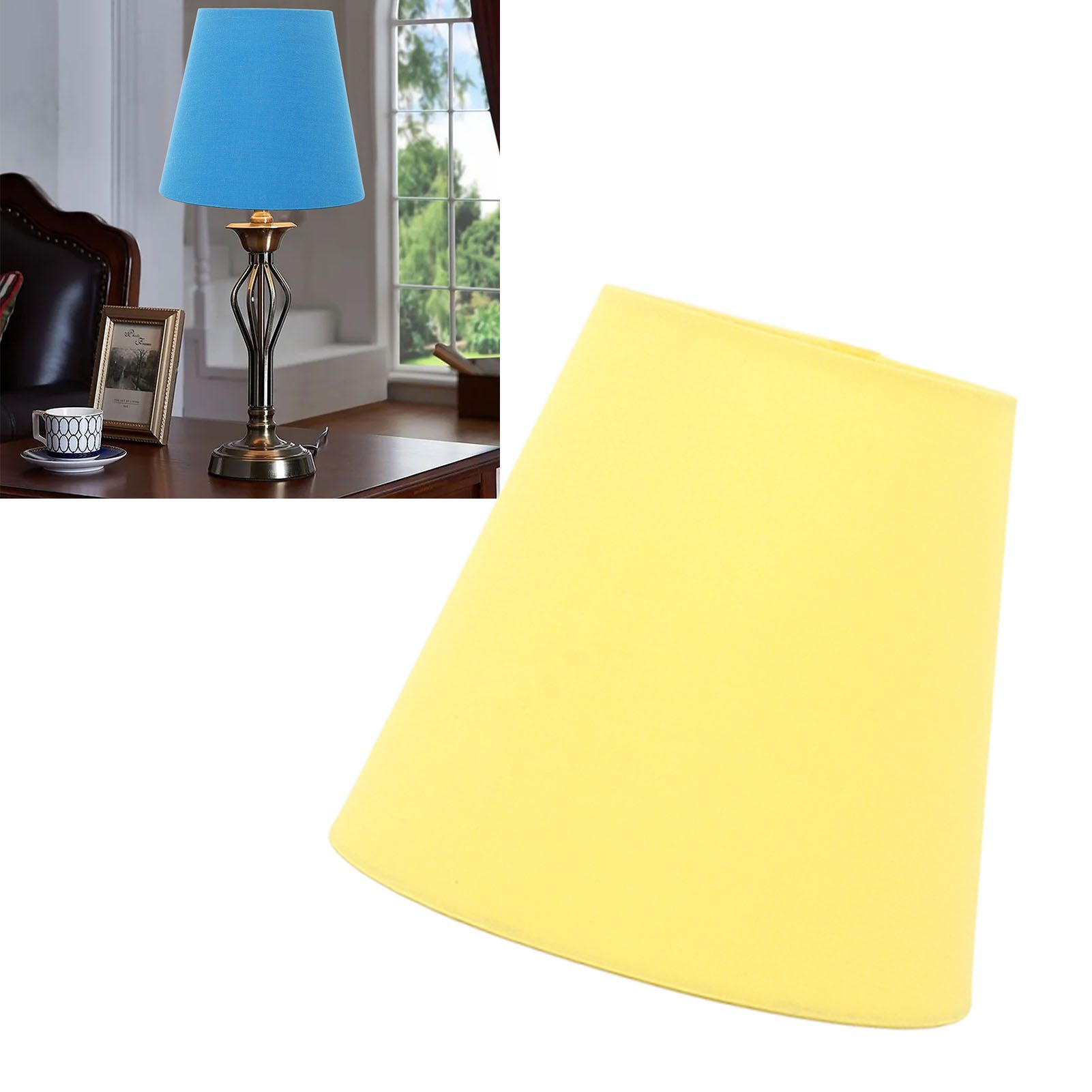 3pcs Cloth Fabric Lampshade Innovative E14 Intervention Type Modern Fabric view 12