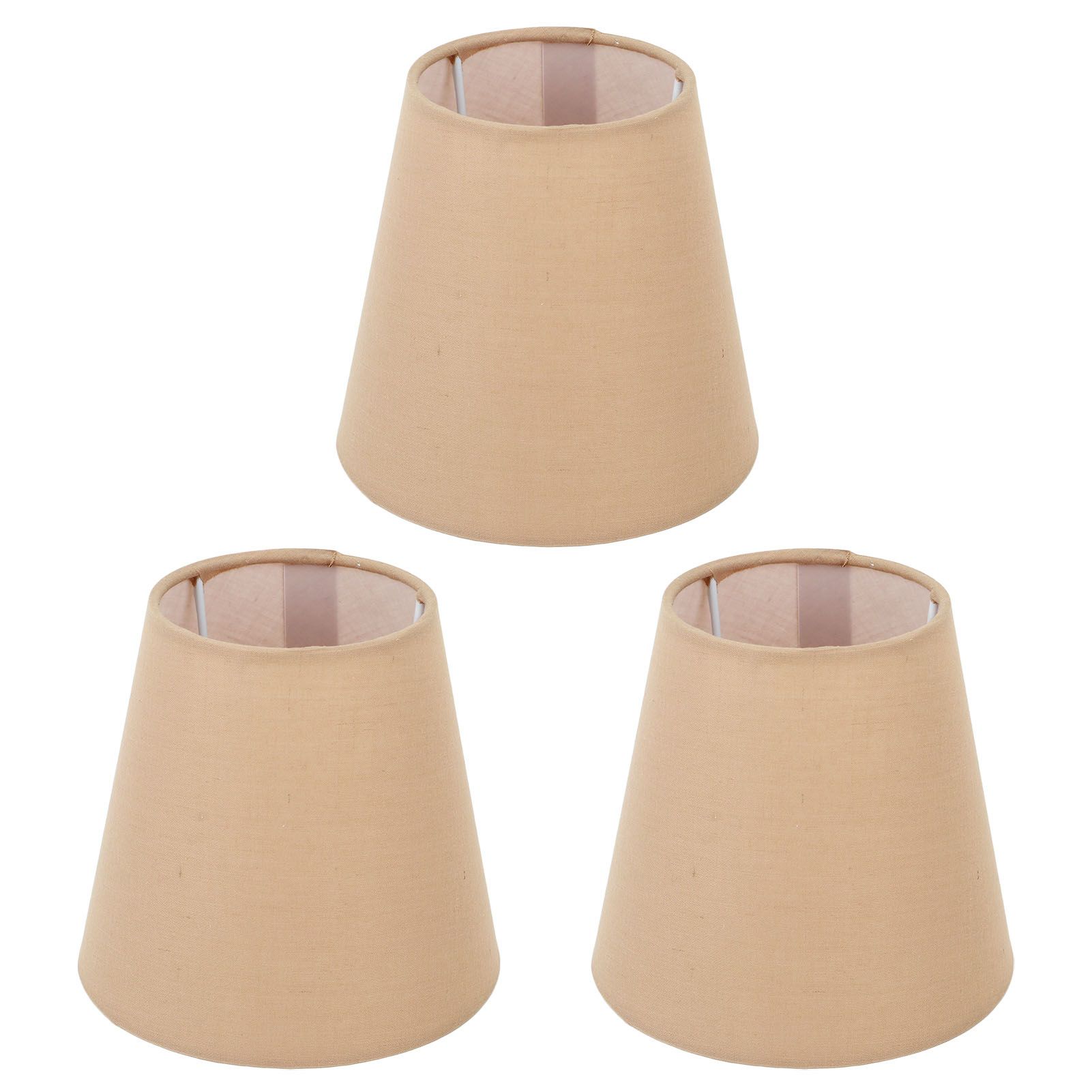 3pcs Cloth Fabric Lampshade Innovative E14 Intervention Type Modern Fabric view 2