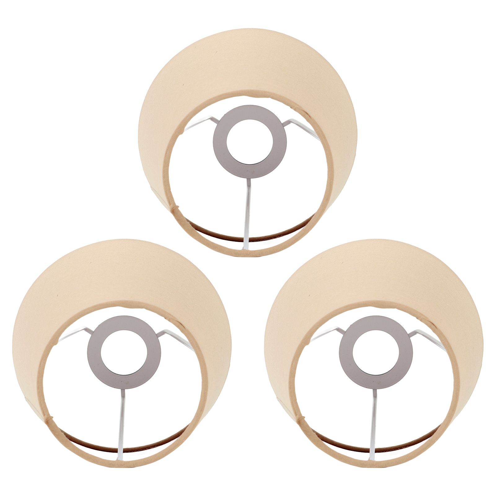 3pcs Cloth Fabric Lampshade Innovative E14 Intervention Type Modern Fabric view 4