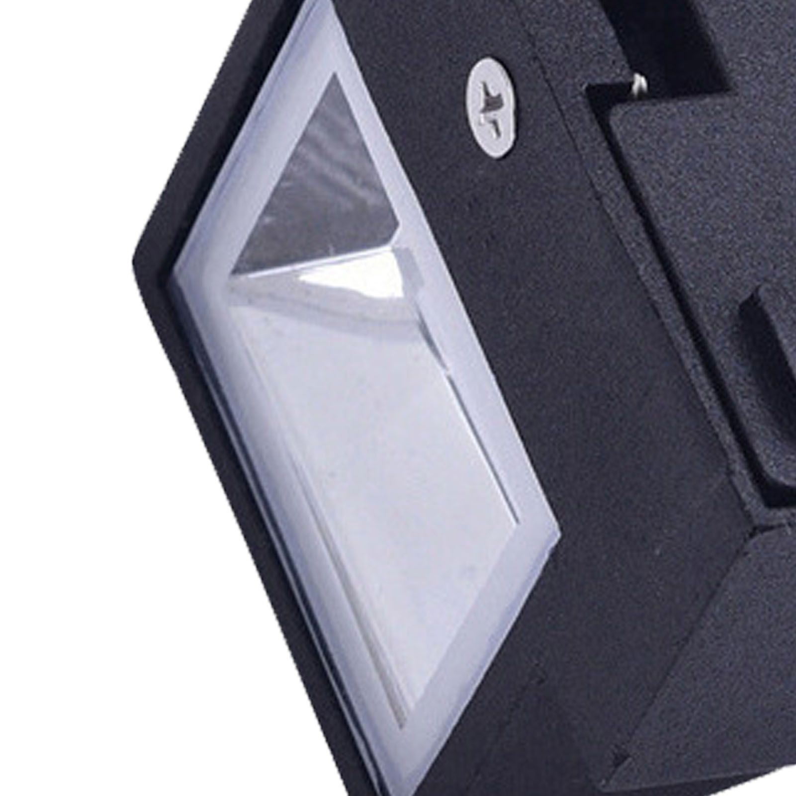 Outdoor Wall Light Plastic Housings Dual Head Exterior Wall Lamp with Up and view 7