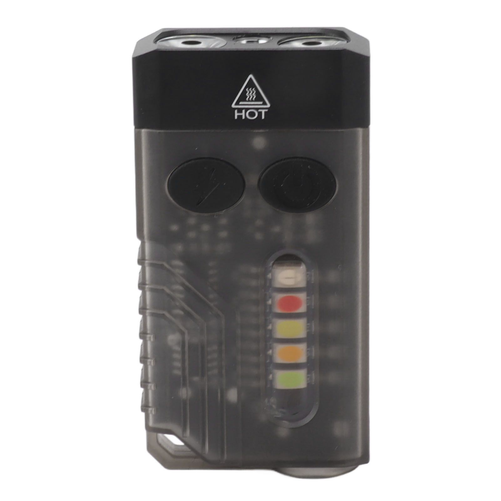 Mini Flashlight Portable Rechargeable Buzzer Alarm Keychain Light for Camping view 6