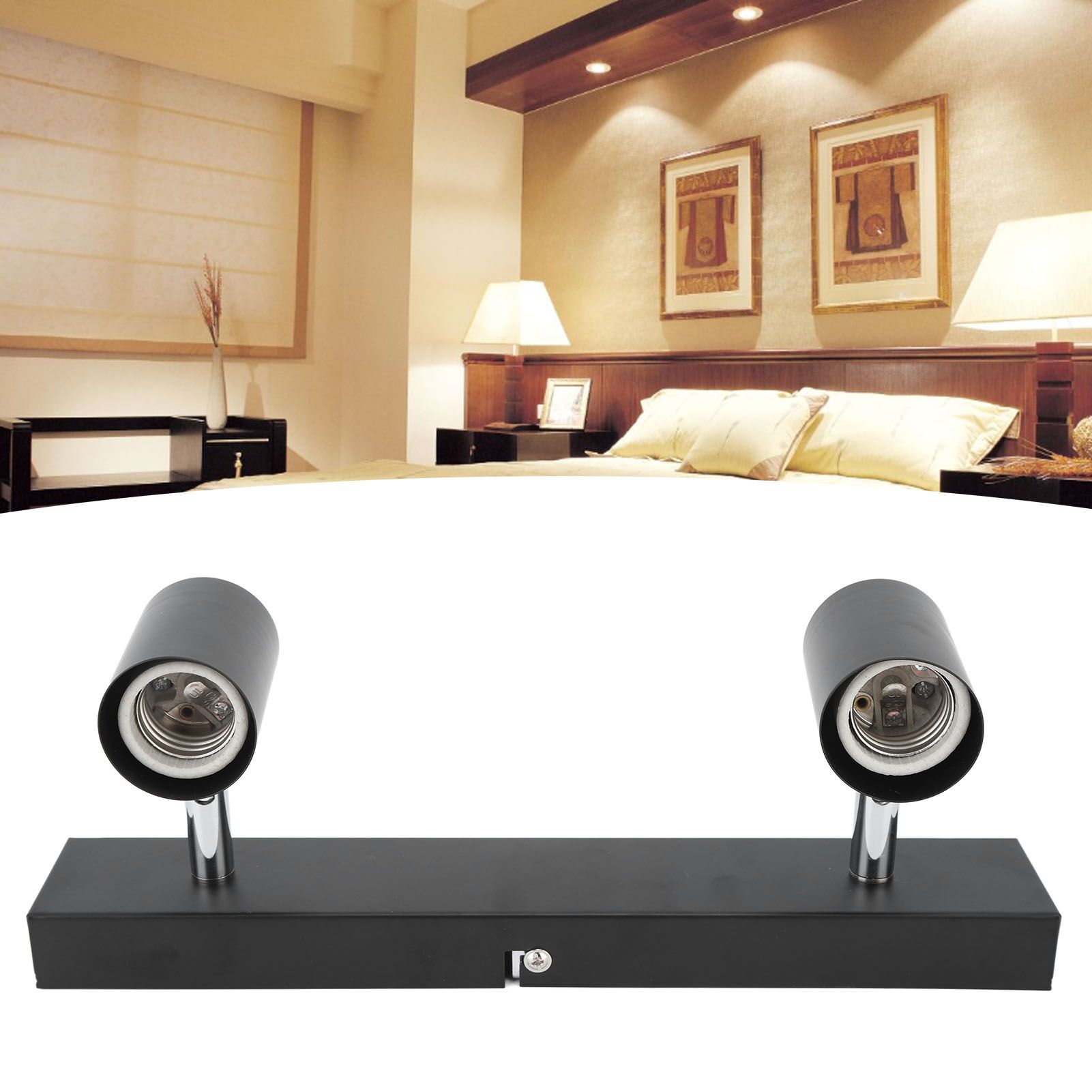 LED Track Light Two Bulb Fixed Rail with Rotating Heads Ceiling Track Light view 11