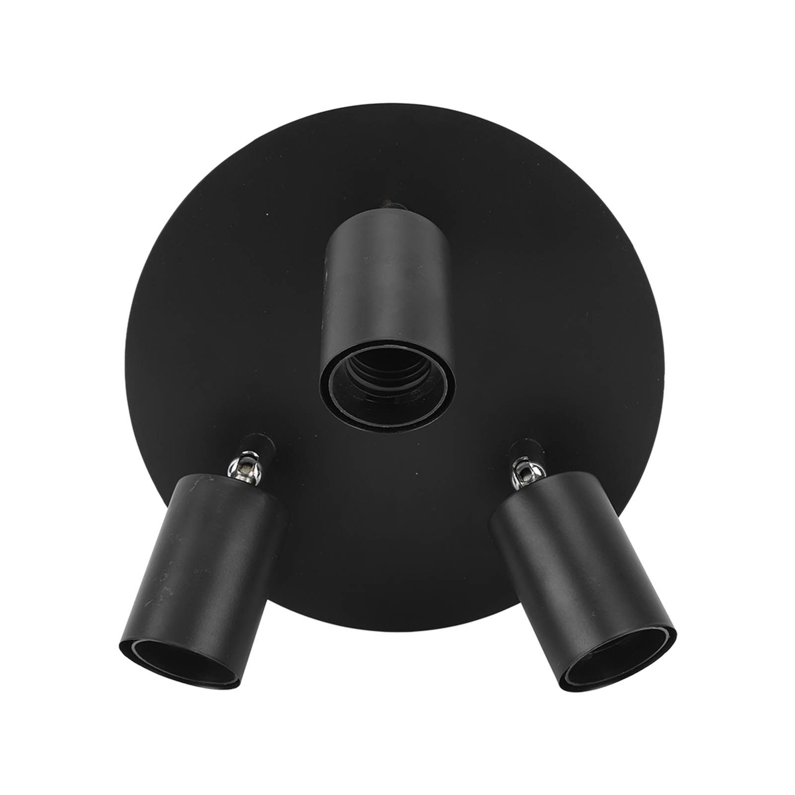 Ceiling Spotlight Holder 3 Head Rotating Lamp Base Ceiling Lamp Holder E27 view 9