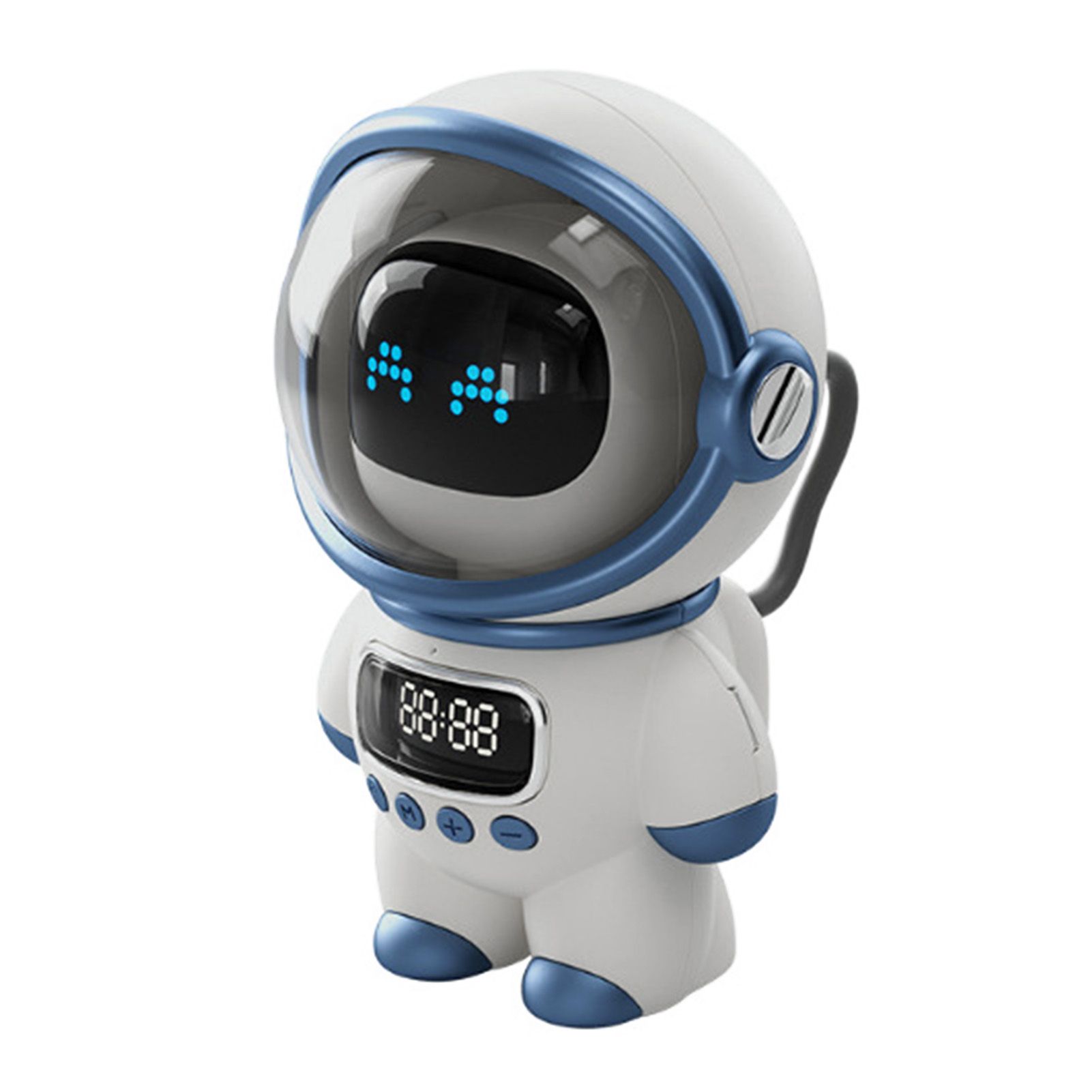 The Astronaut Speaker AI Intelligent Voice Bluetooth Speaker Clock Small Night view 3