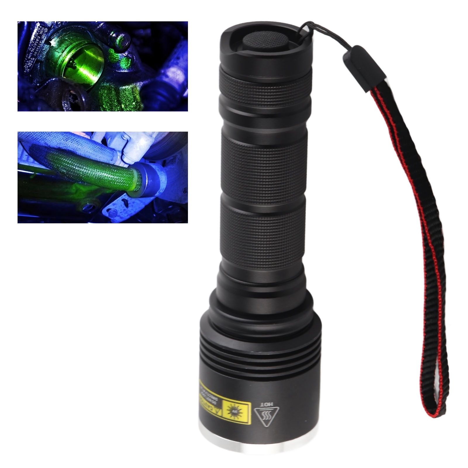 UV Flashlight LED 365nm Blacklight Torch Aluminium Alloy Shell Ultraviolet view 12