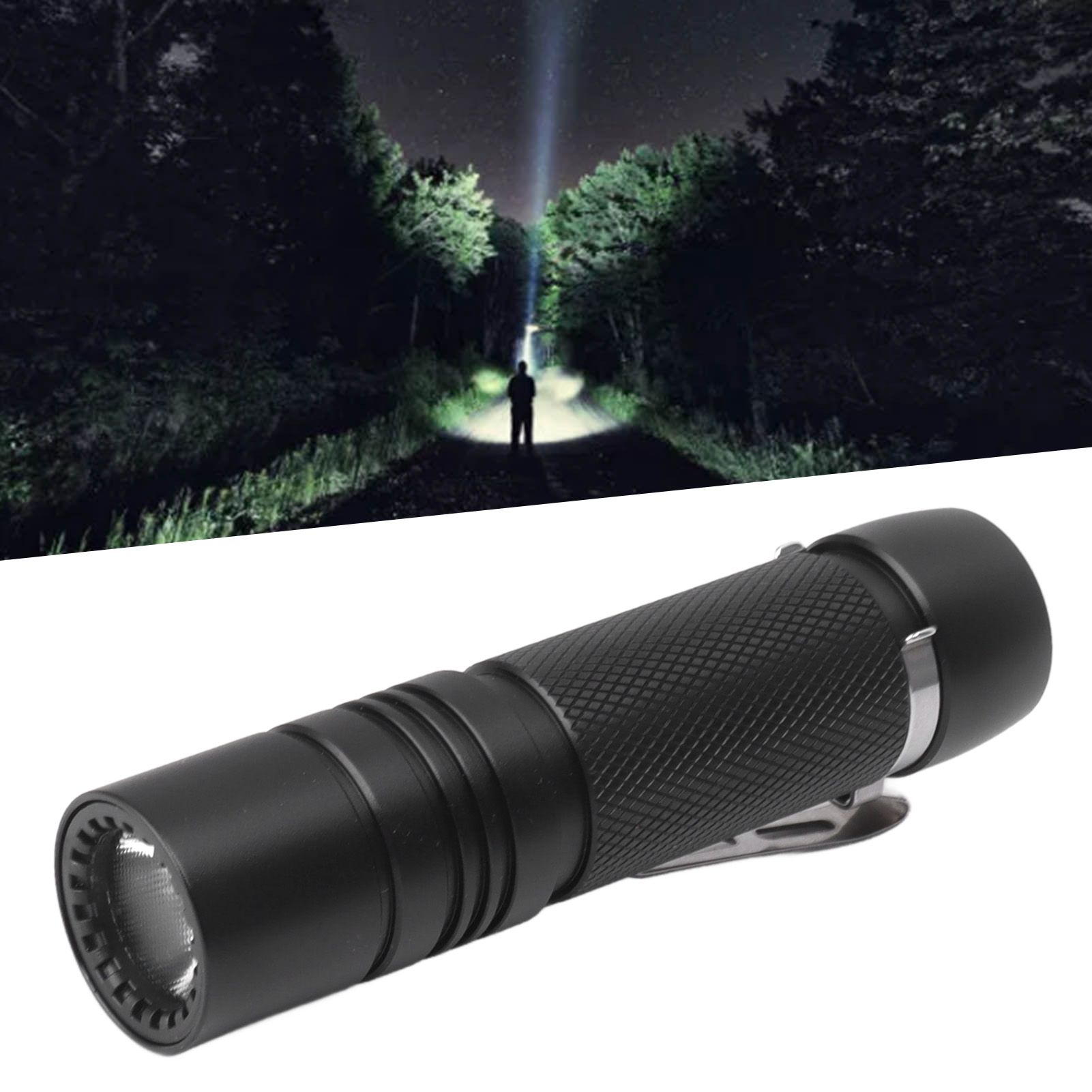 Rechargeable Mini Flashlight 700LM Super Bright LED Small Pocket EDC view 11