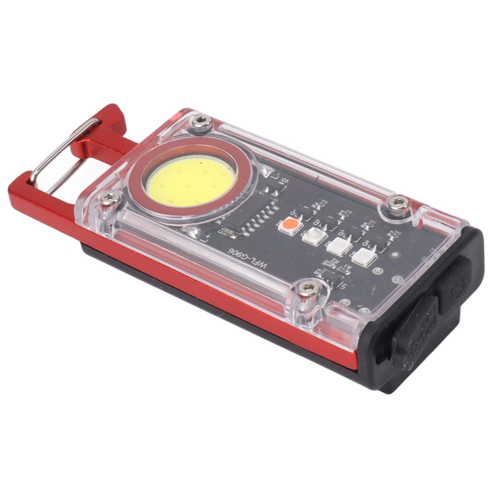 800LM COB Keychain Work Light Rechargeable Mini LED Flashlightht Outdoor view 3