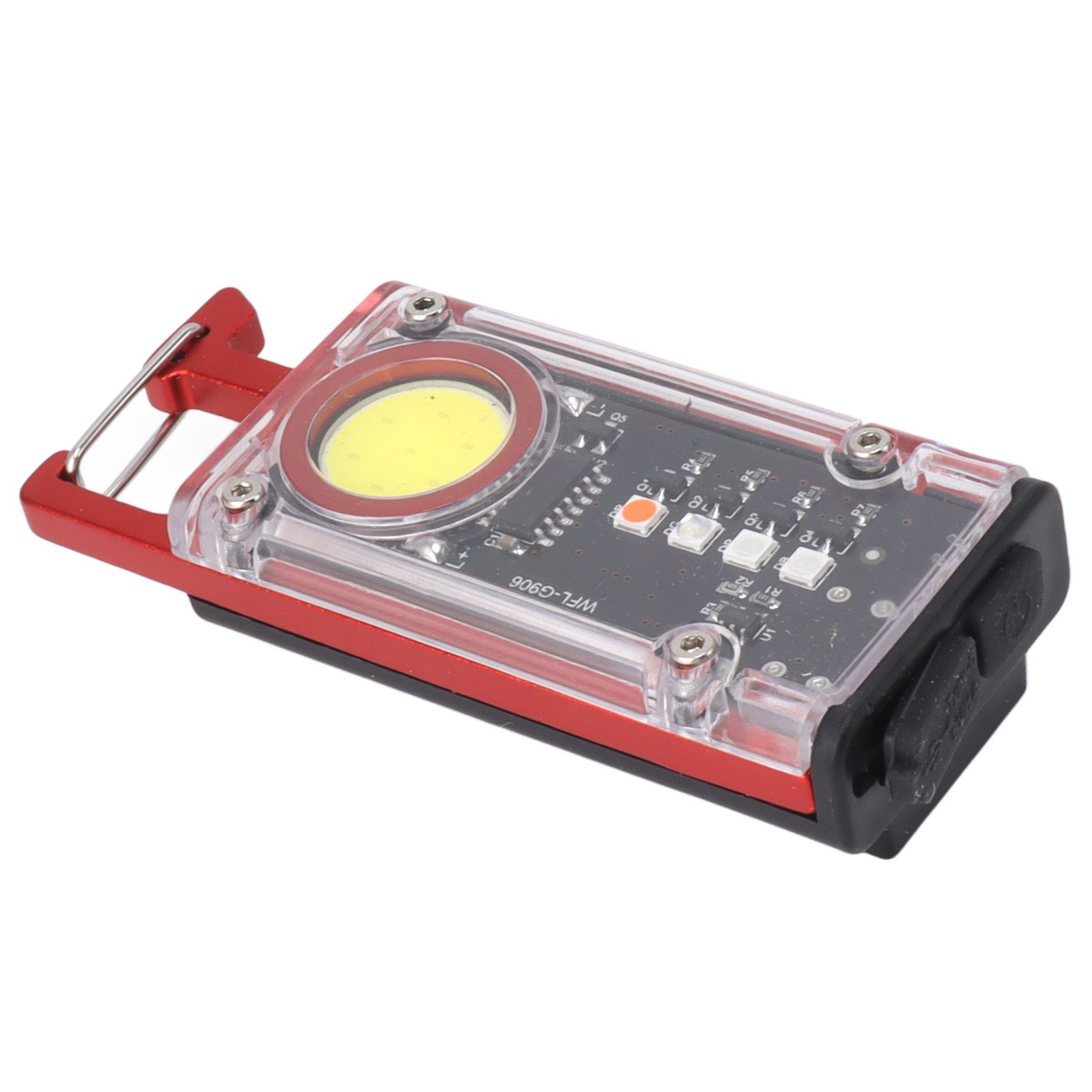 800LM COB Keychain Work Light Rechargeable Mini LED Flashlightht Outdoor view 4