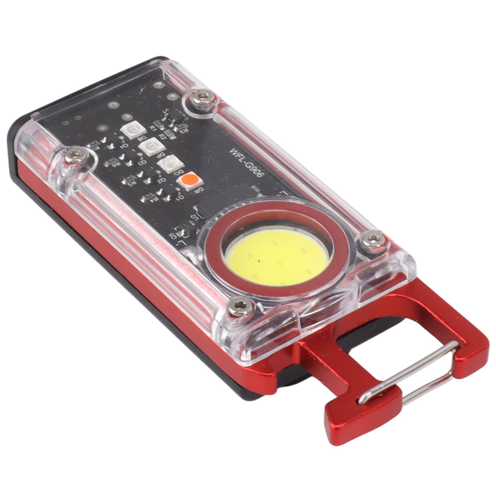 800LM COB Keychain Work Light Rechargeable Mini LED Flashlightht Outdoor view 5