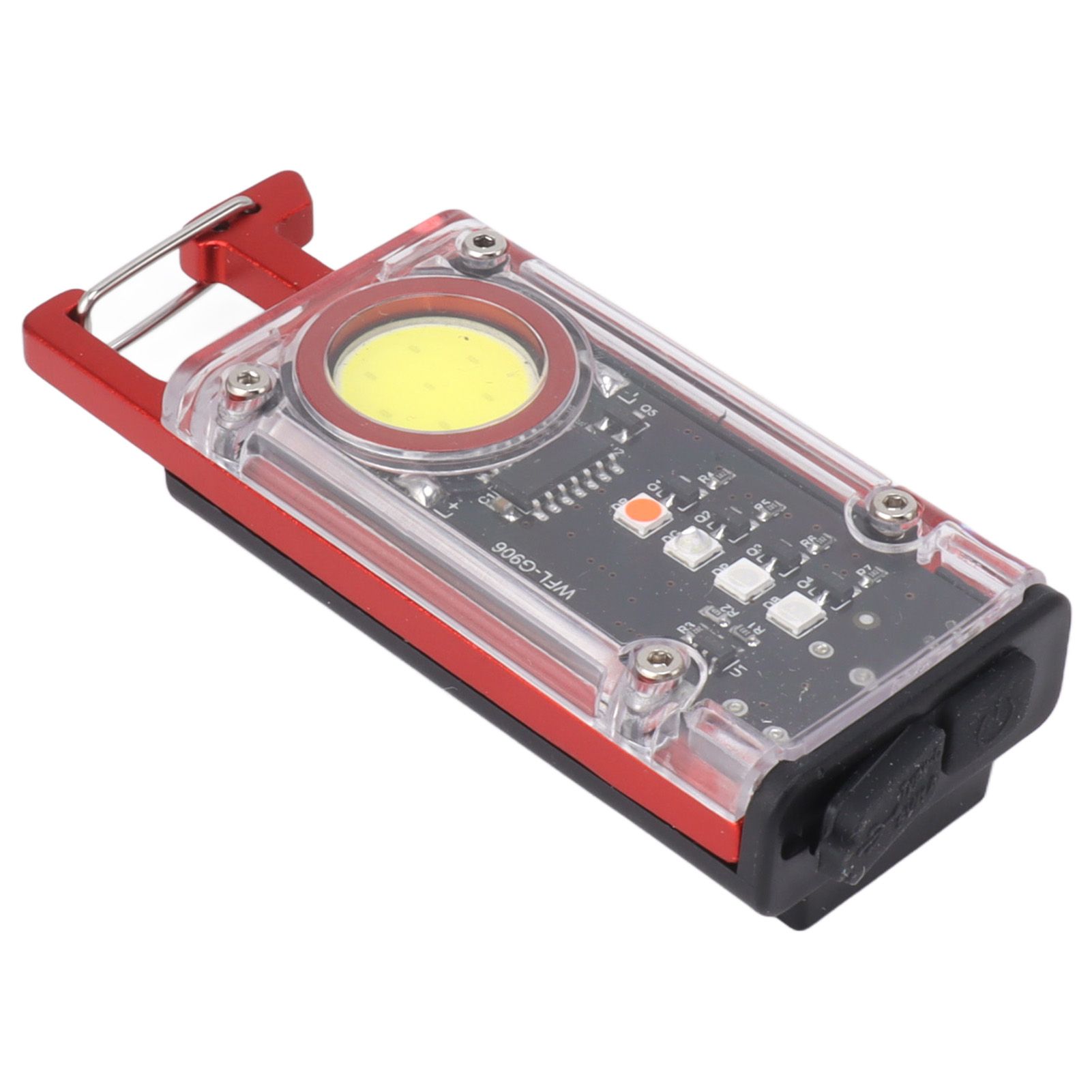 800LM COB Keychain Work Light Rechargeable Mini LED Flashlightht Outdoor view 7