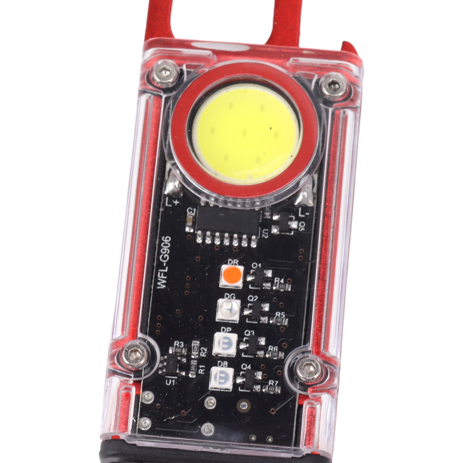 800LM COB Keychain Work Light Rechargeable Mini LED Flashlightht Outdoor view 13