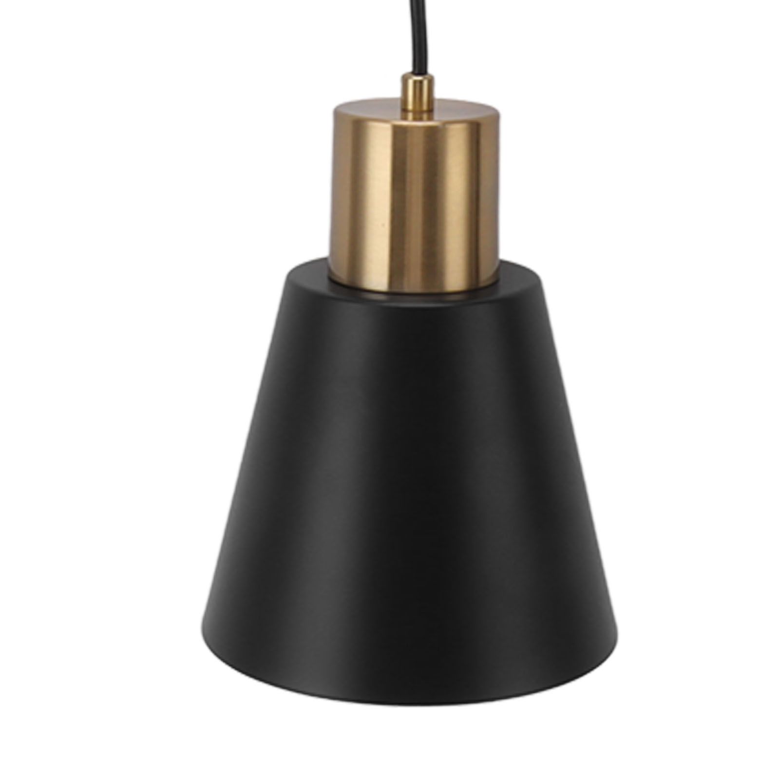 Pendant Lighting Black Metal Industrial Pendant Light Fixture Modern Nordic view 2