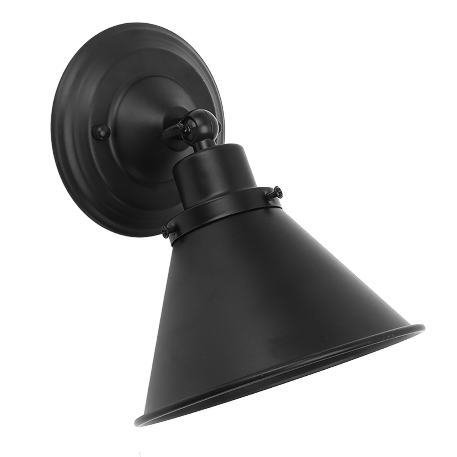 Adjustable Wall Lamp Holder Adjustable Black 85‑265V 60W Wall Light Fixture view 4