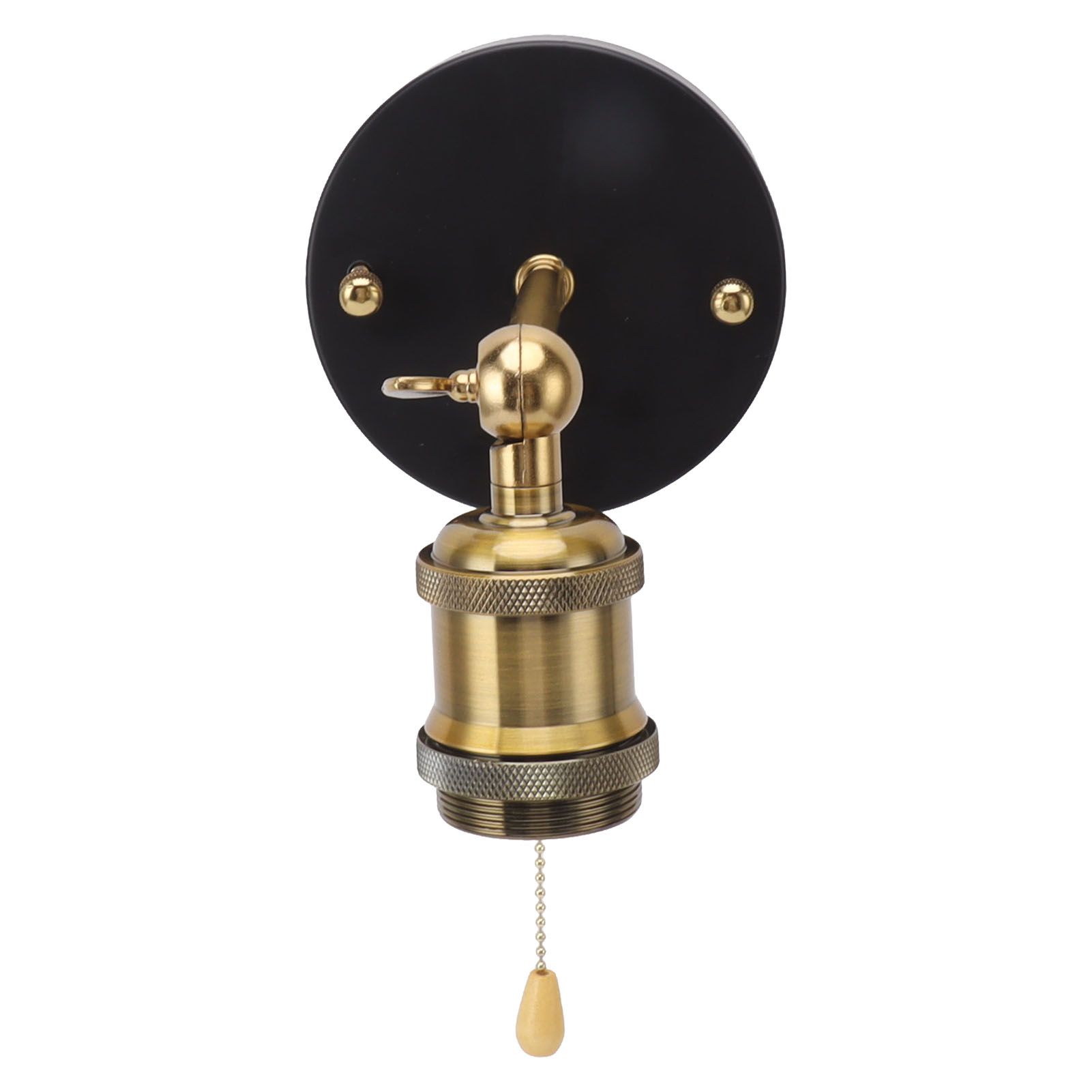 Retro Wall Sconce E27 E26 Iron Adjustable Vintage Wall Mounted Lamp Lighting view 3