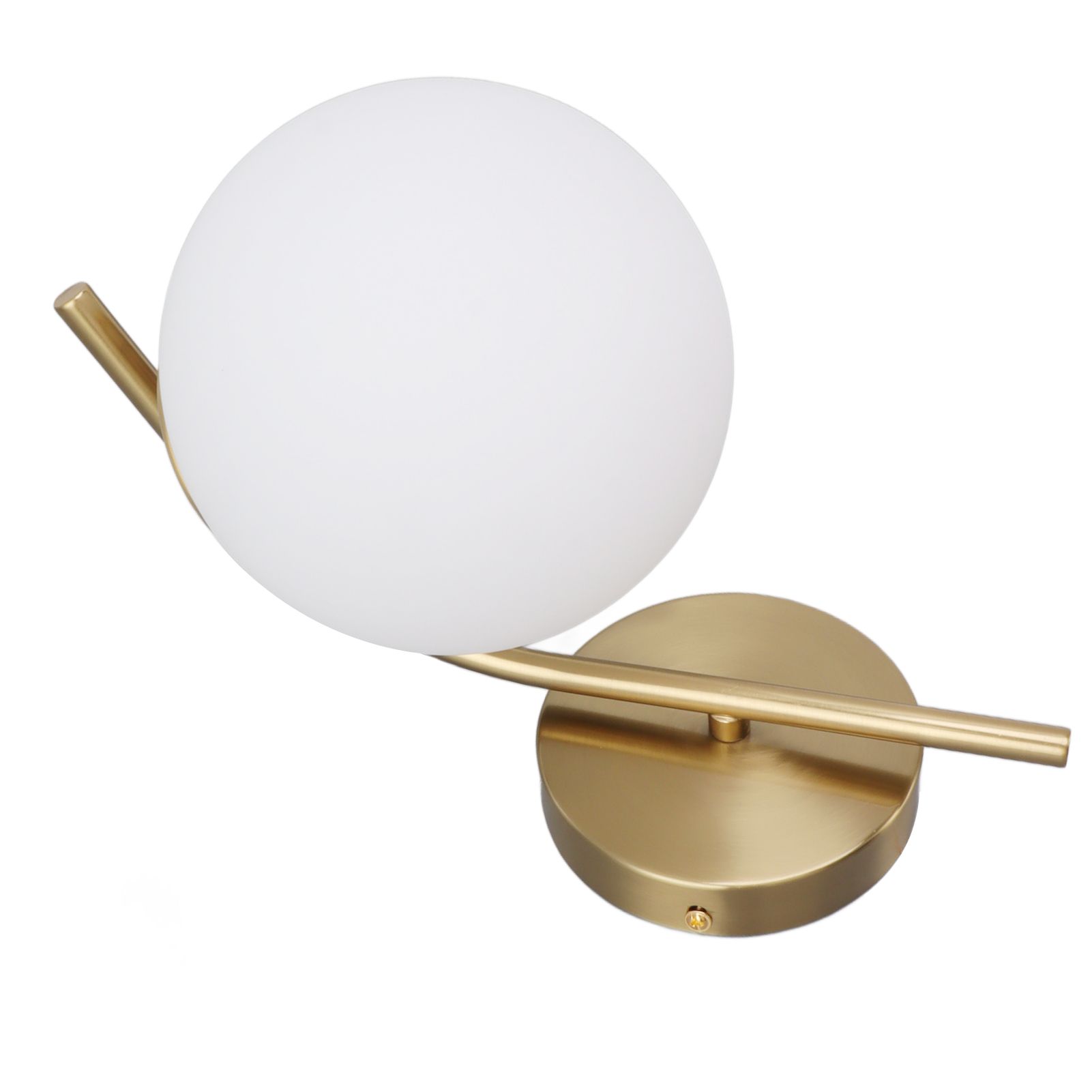 Glass Wall Sconce Indoor Wall Sconce Golden E27 E26 Wall Lamp Holder 85‑265V view 6