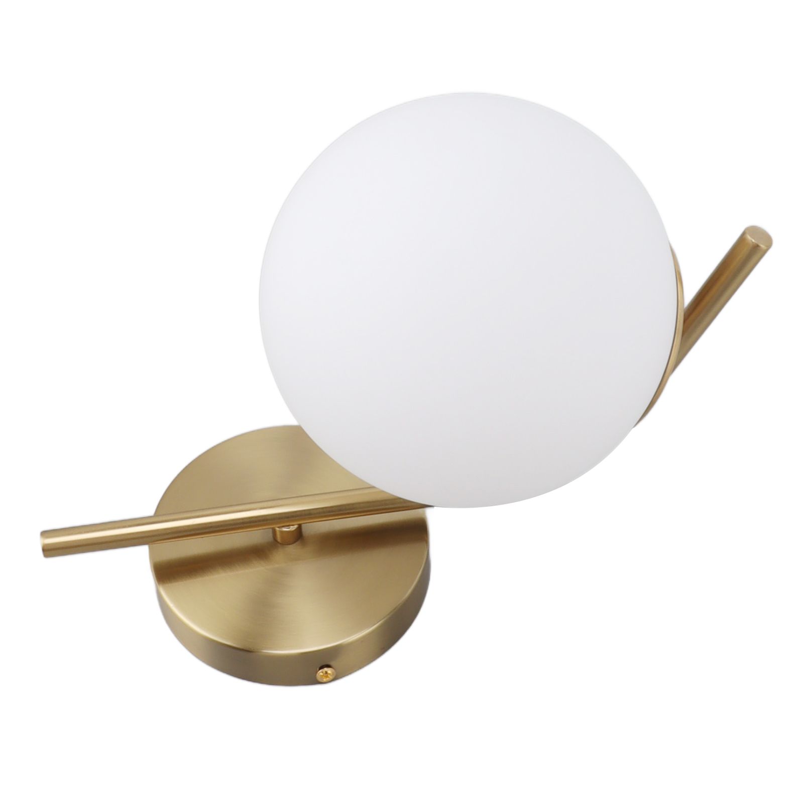 Glass Wall Sconce Indoor Wall Sconce Golden E27 E26 Wall Lamp Holder 85‑265V view 7