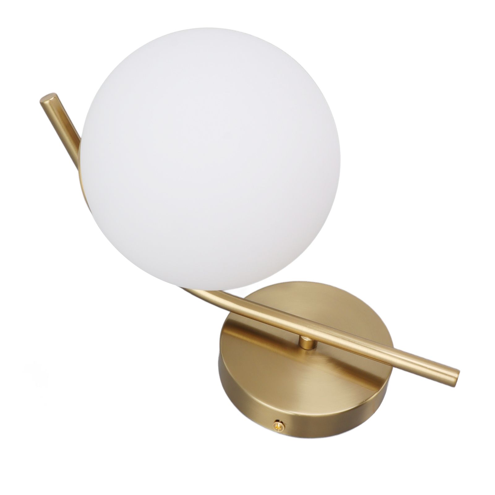 Glass Wall Sconce Indoor Wall Sconce Golden E27 E26 Wall Lamp Holder 85‑265V view 9