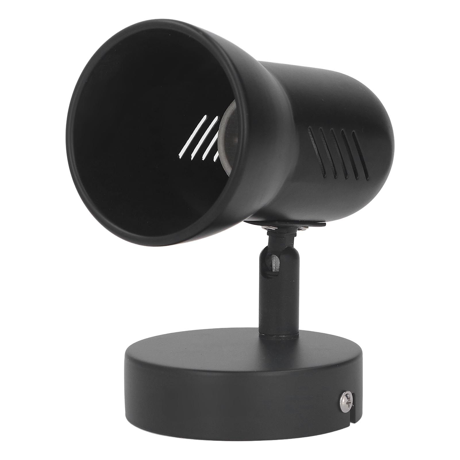 Wall Light Bulb Holder E26 Rotatable Matte Black Easy Installation Wall view 4