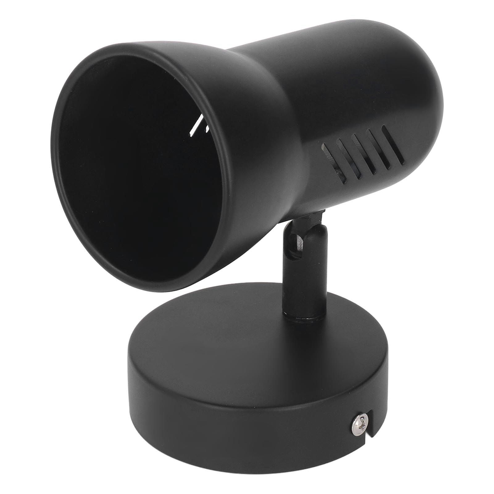 Wall Light Bulb Holder E26 Rotatable Matte Black Easy Installation Wall view 7