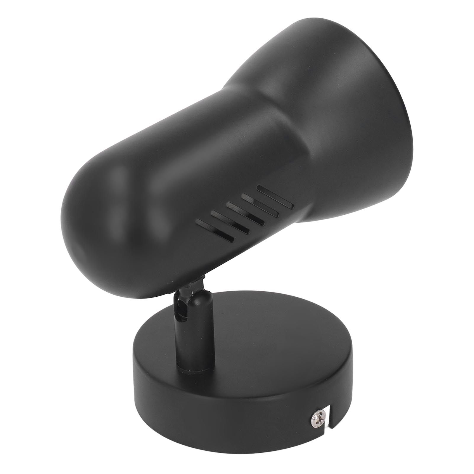 Wall Light Bulb Holder E26 Rotatable Matte Black Easy Installation Wall view 8