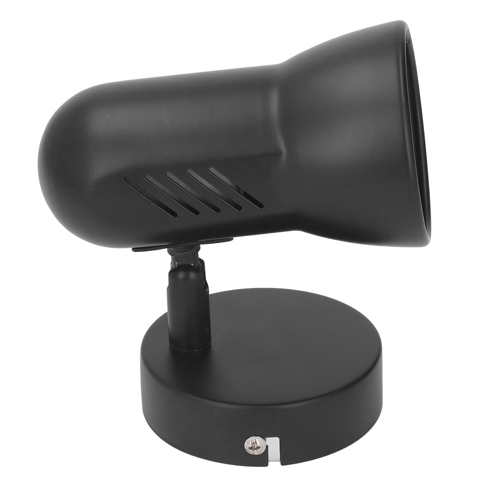 Wall Light Bulb Holder E26 Rotatable Matte Black Easy Installation Wall view 9