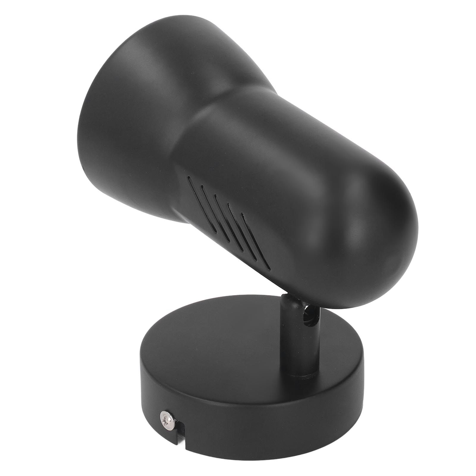 Wall Light Bulb Holder E26 Rotatable Matte Black Easy Installation Wall view 10