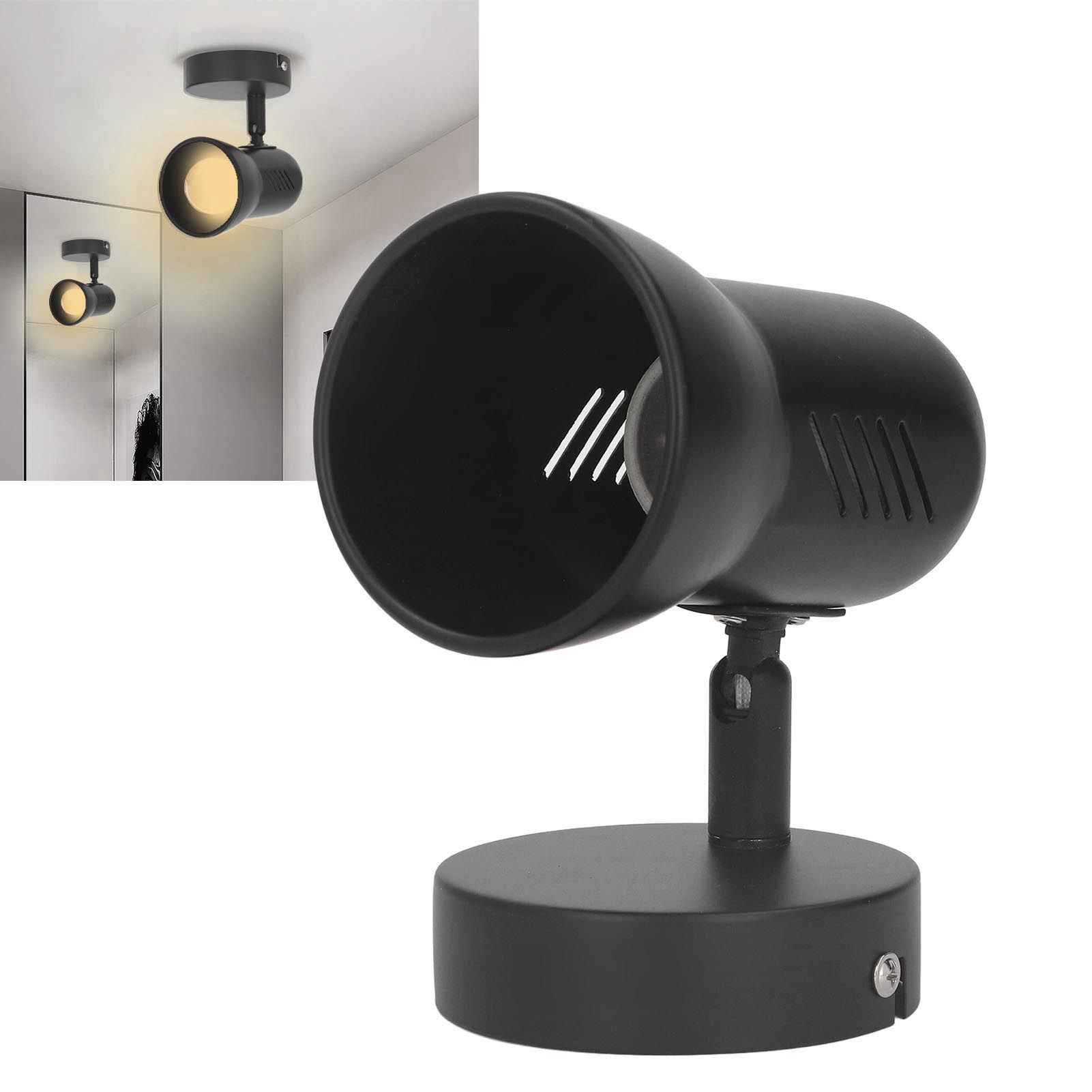 Wall Light Bulb Holder E26 Rotatable Matte Black Easy Installation Wall view 11