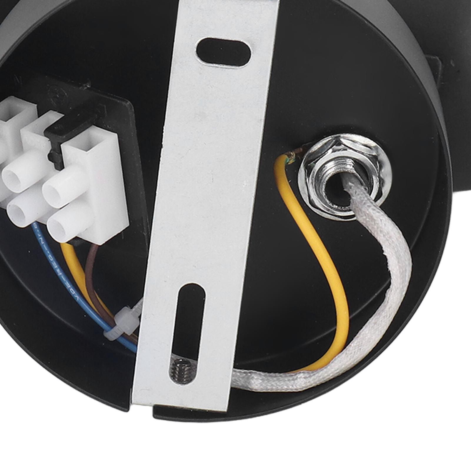 Wall Light Bulb Holder E26 Rotatable Matte Black Easy Installation Wall view 14