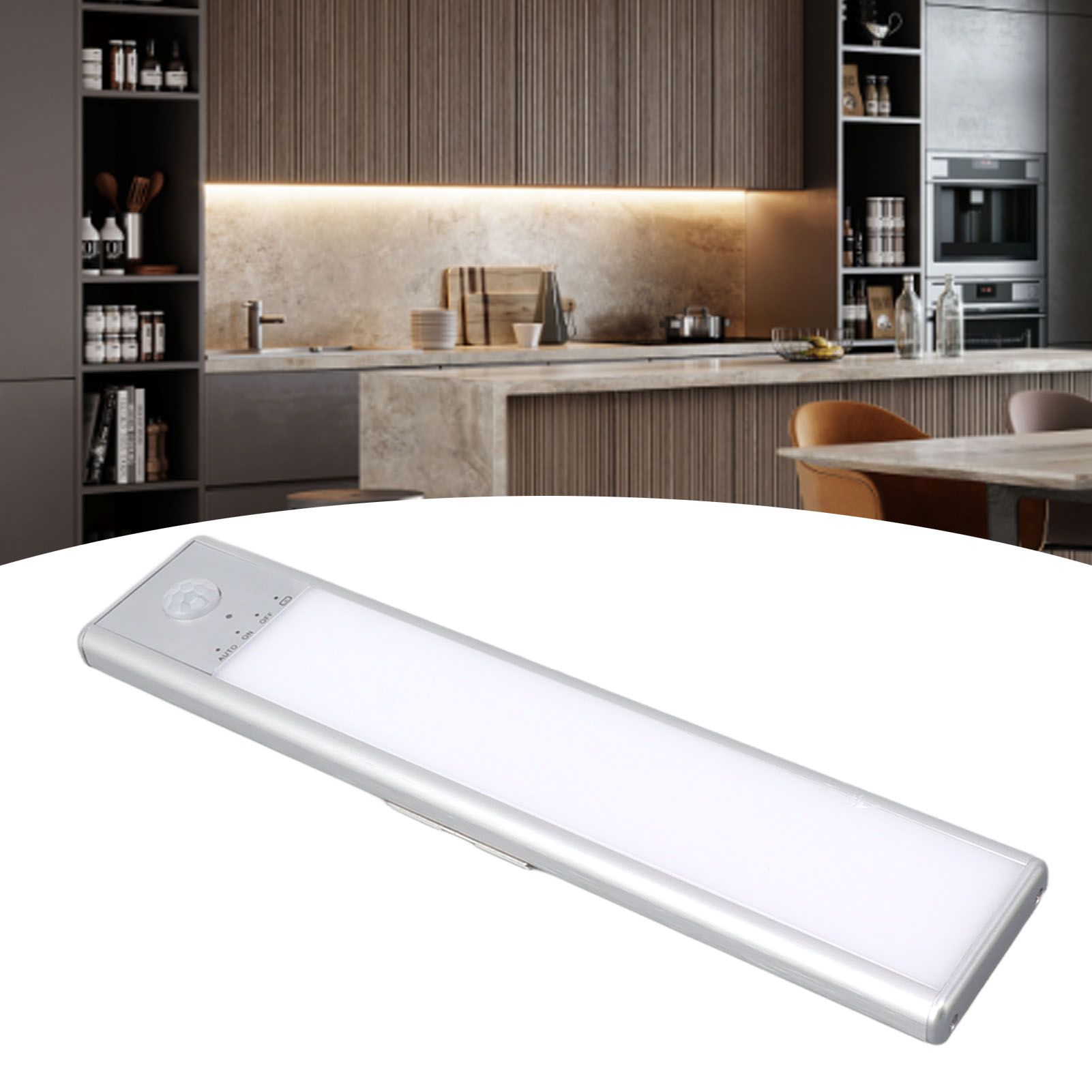 Motion Sensor Cabinet Light USB Type C LED 120 Degree Induction Indoor Motion view 11