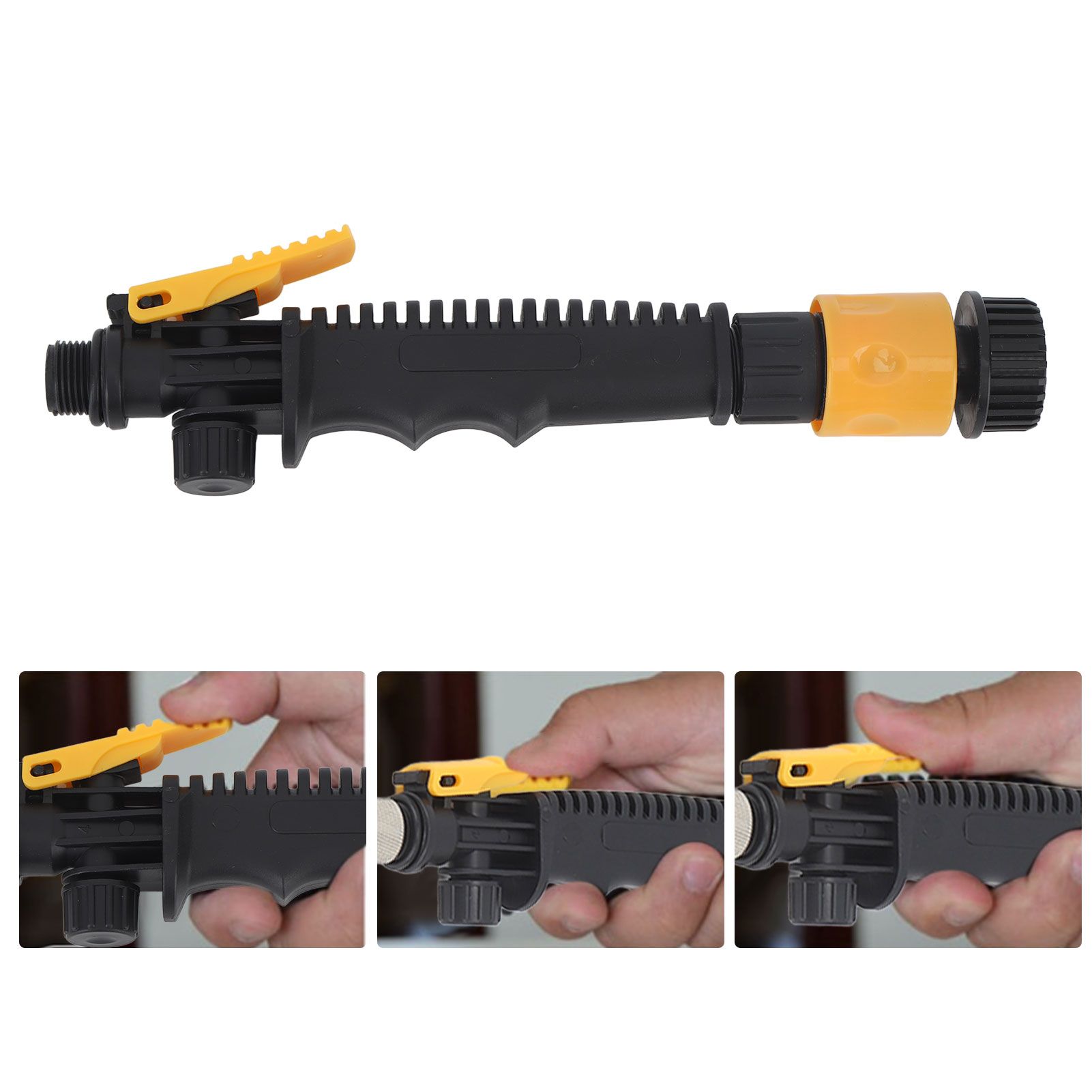Mist Watering Wand G3/4 Internal Thread Stainless Steel Plastic Non Slip Press view 15