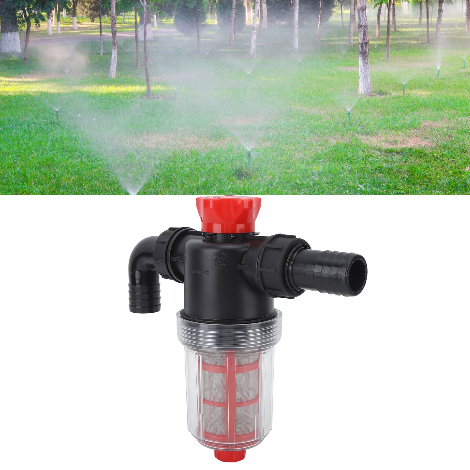 Irrigation Water Pump Filter Fine Mesh Double Layer Filtration High Flow view 12