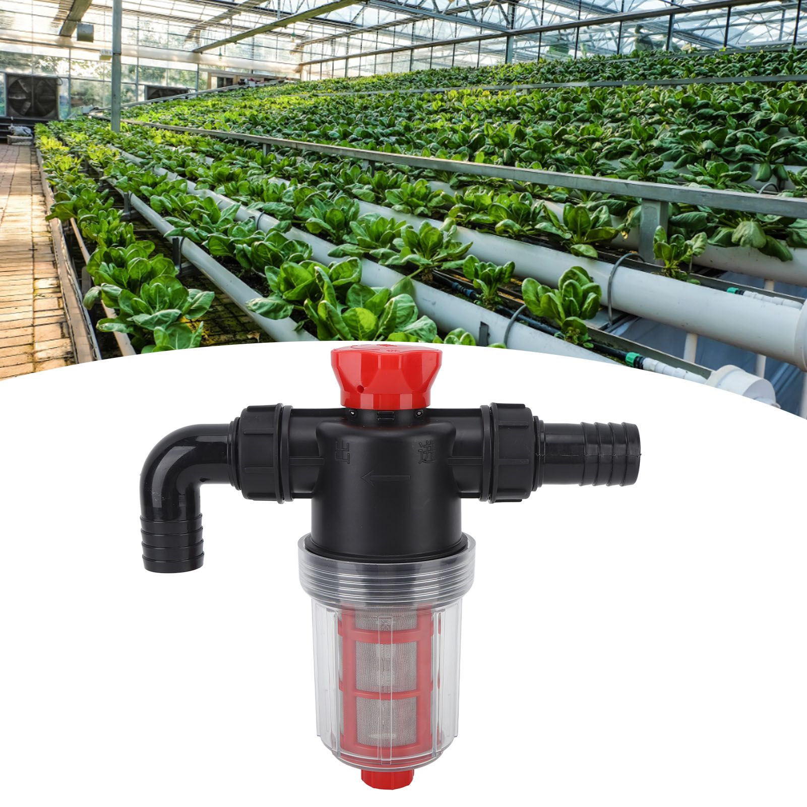 Irrigation Water Pump Filter Fine Mesh Double Layer Filtration High Flow view 15