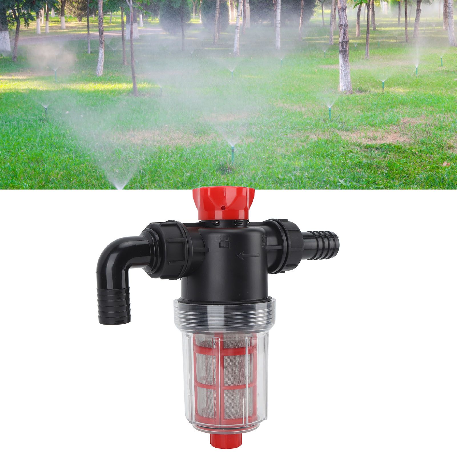Irrigation Water Pump Filter Fine Mesh Double Layer Filtration High Flow view 12