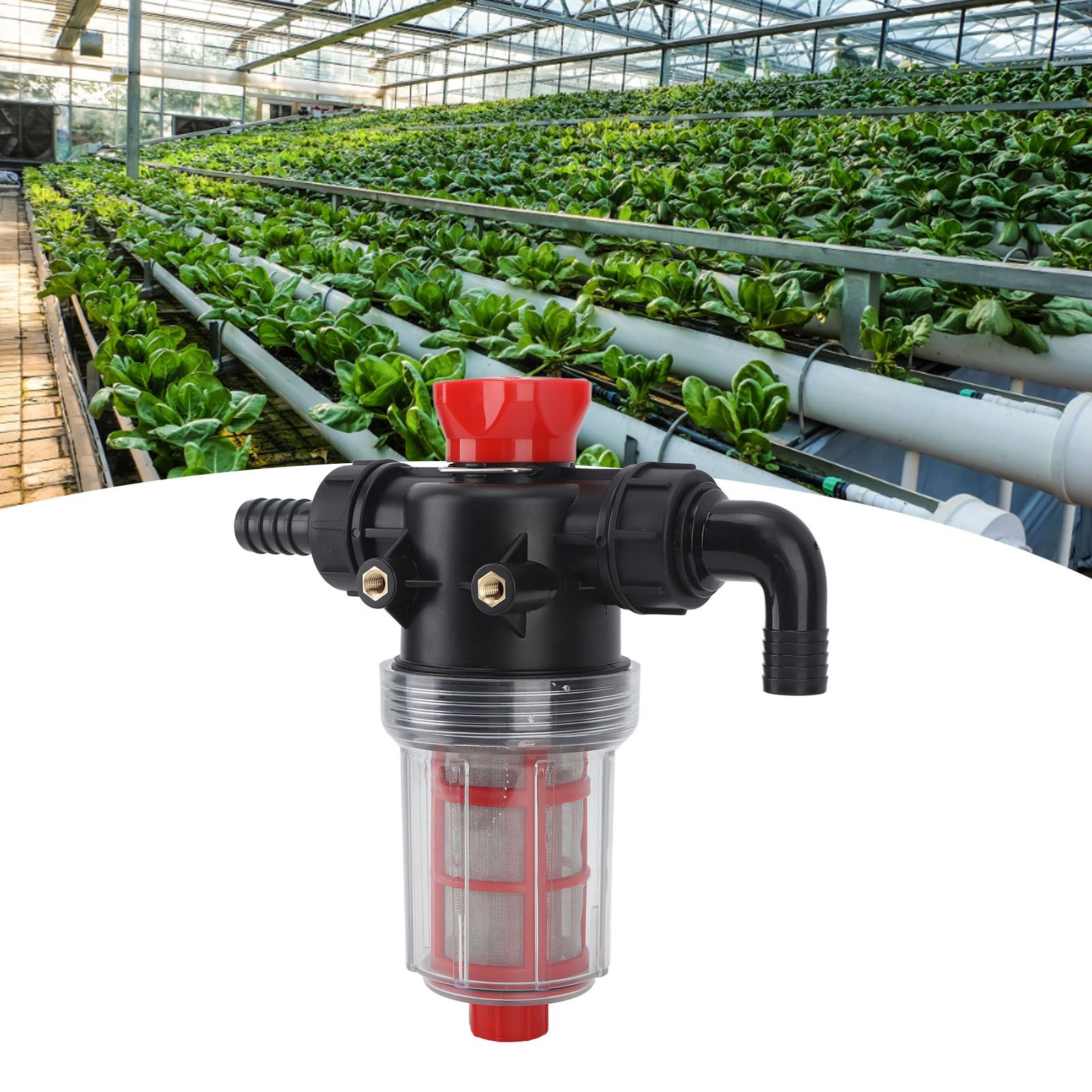Irrigation Water Pump Filter Fine Mesh Double Layer Filtration High Flow view 11