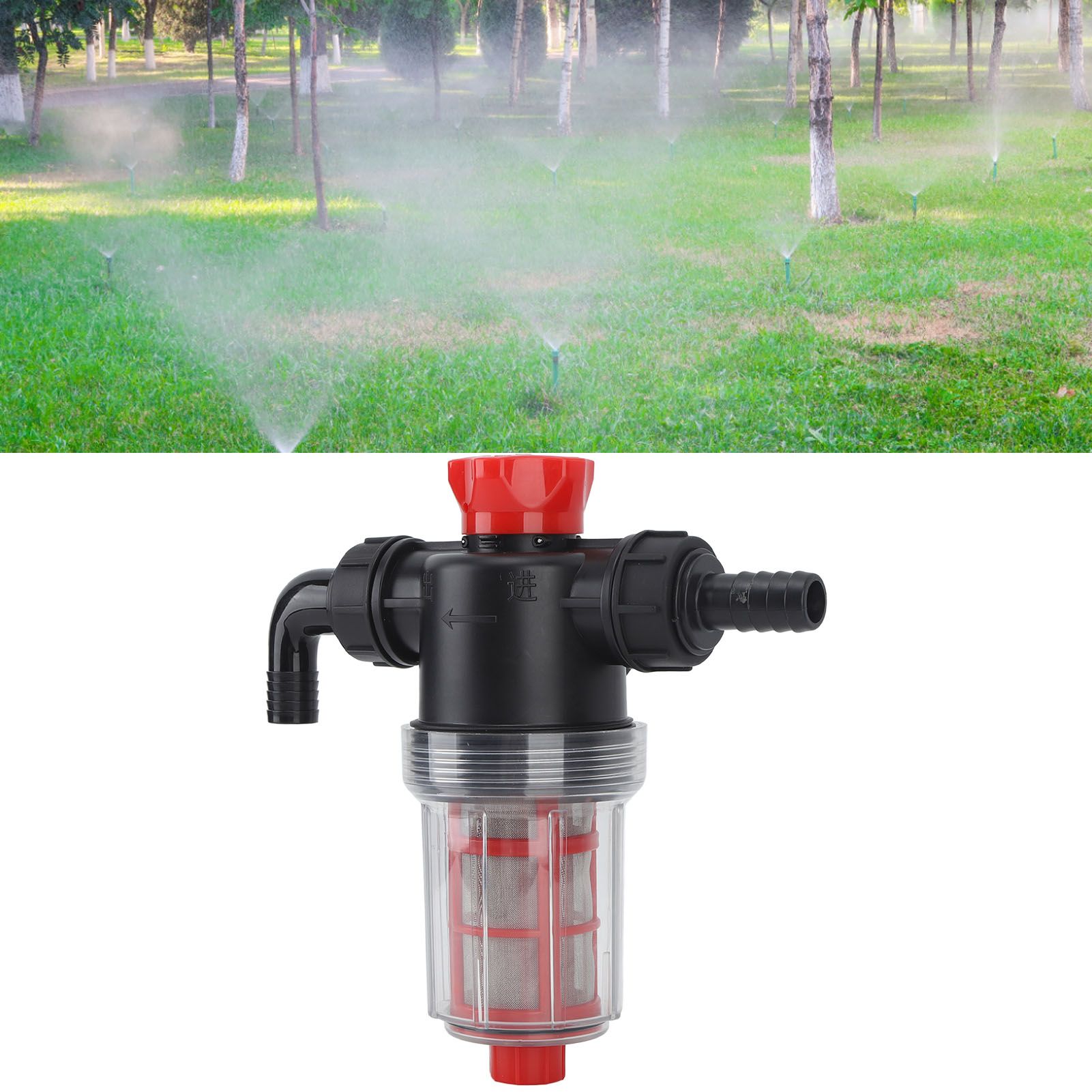 Irrigation Water Pump Filter Fine Mesh Double Layer Filtration High Flow view 12