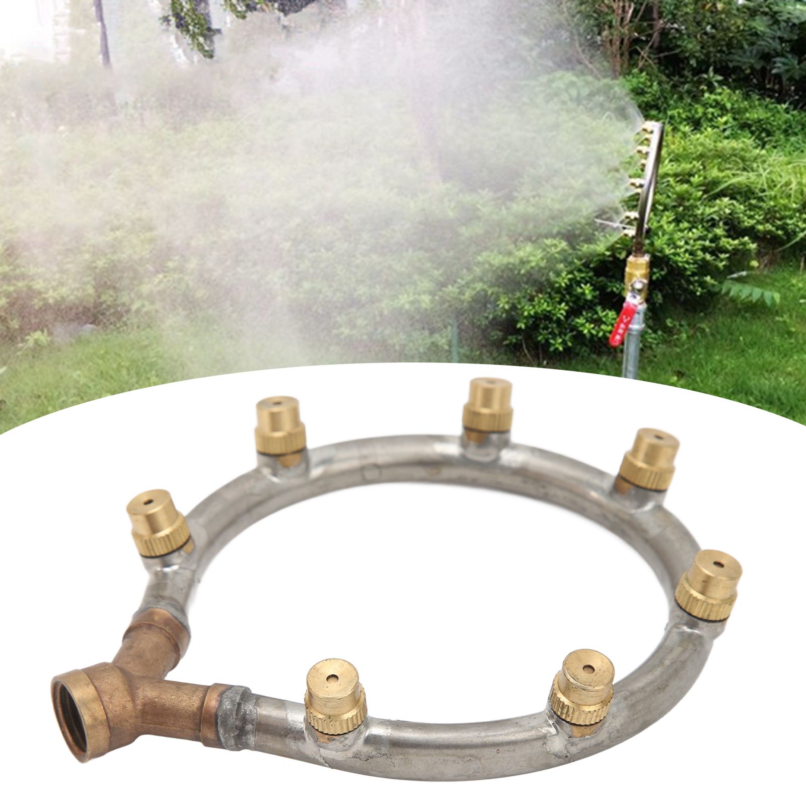 Multifunctional Annular Nozzle G3/8 Female Thread Multi Head Ring Shaped view 12