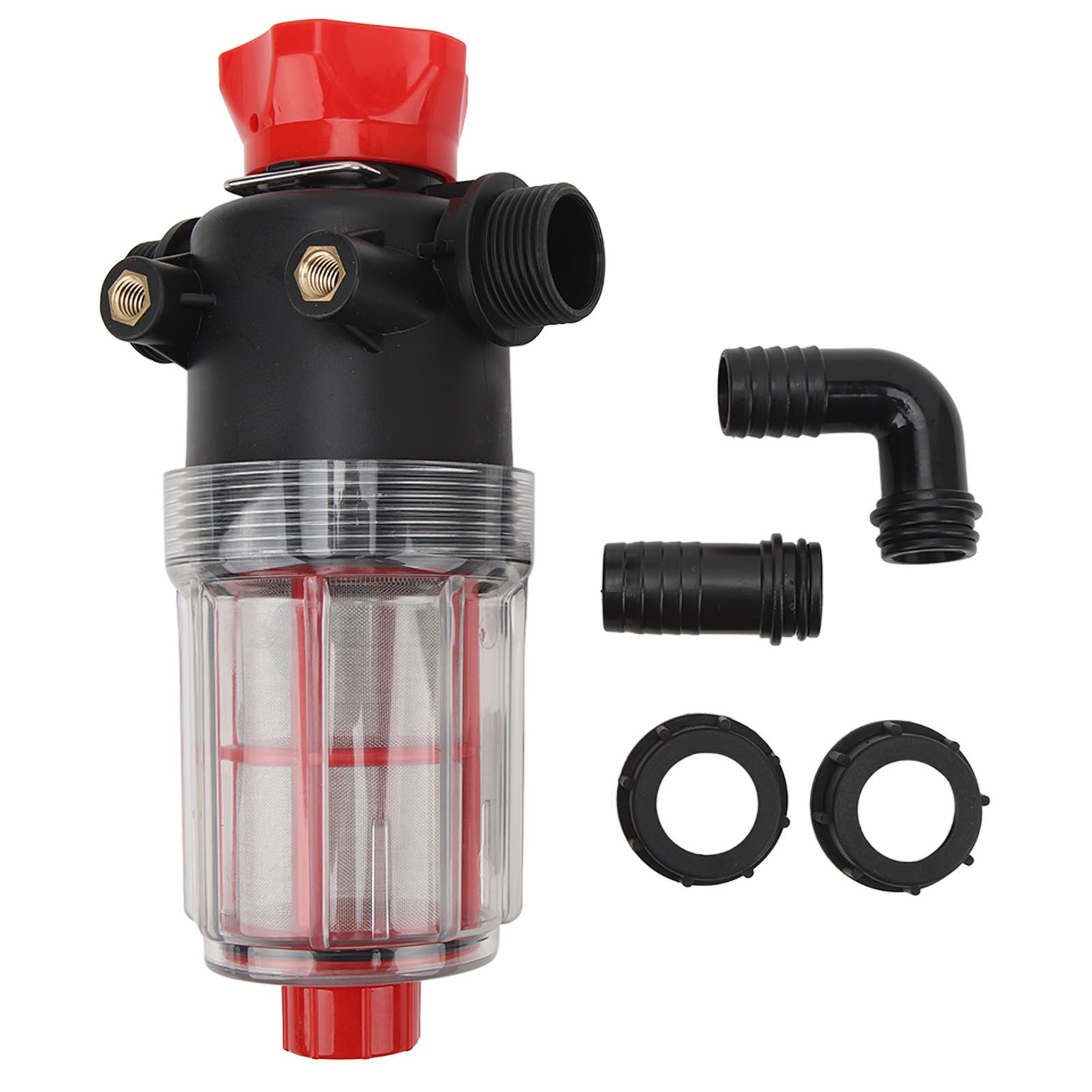 Water Pump Strainer Filter with 60 Mesh Stainless Steel Filter Screen High — image 1