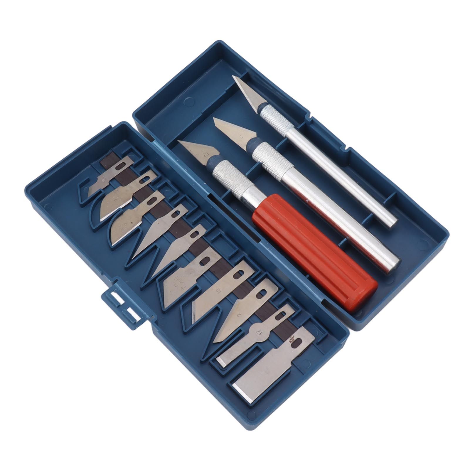 13Pcs Carving Chisel Set Steel Hand Hold Woodworking Whittling Cutter Portable view 4