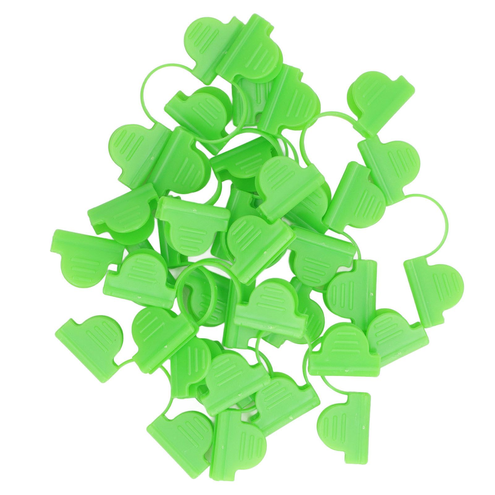 100PCS Greenhouse Clamp Plastic Double Head Shading Garden Hoop Greenhouse view 2
