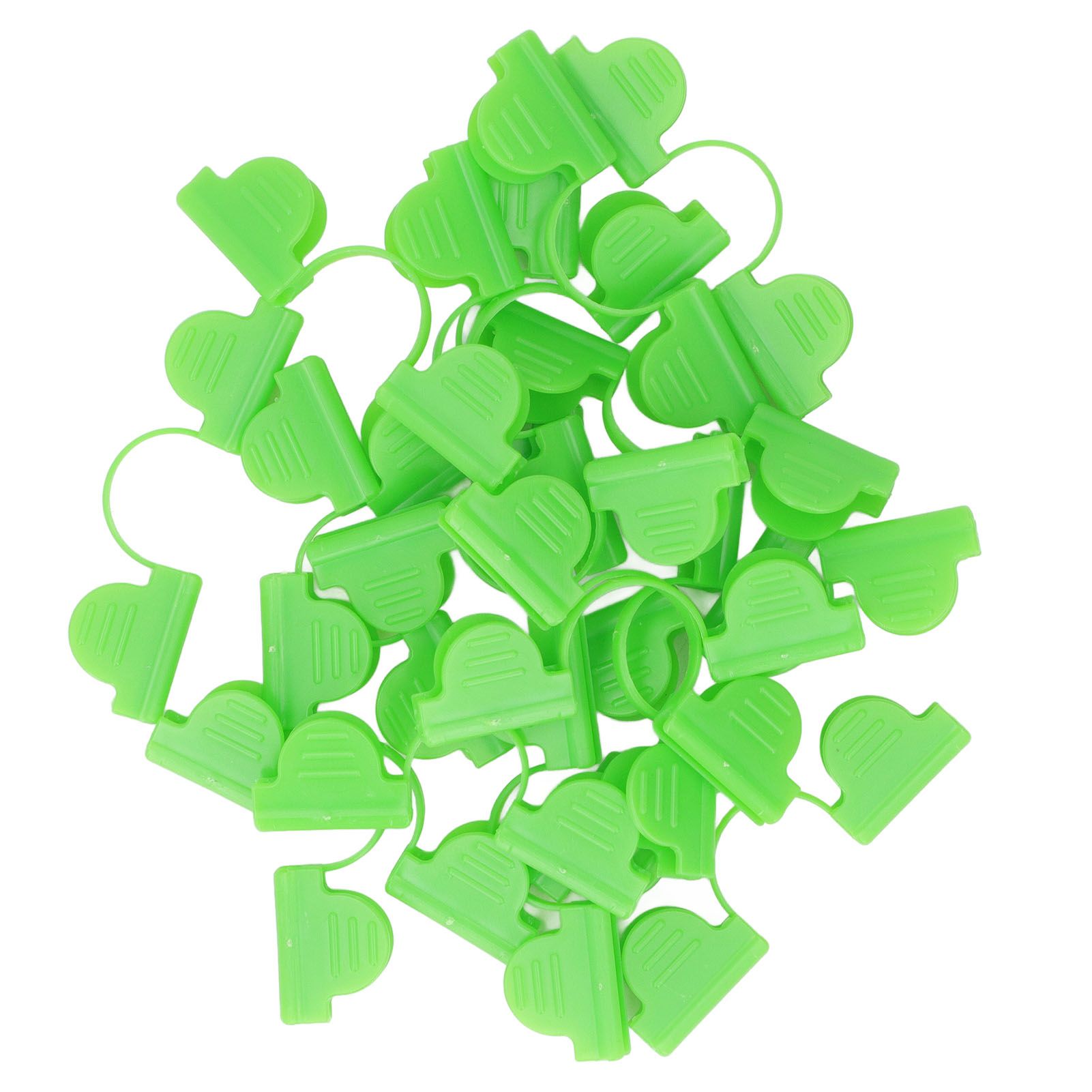 100PCS Greenhouse Clamp Plastic Double Head Shading Garden Hoop Greenhouse view 3