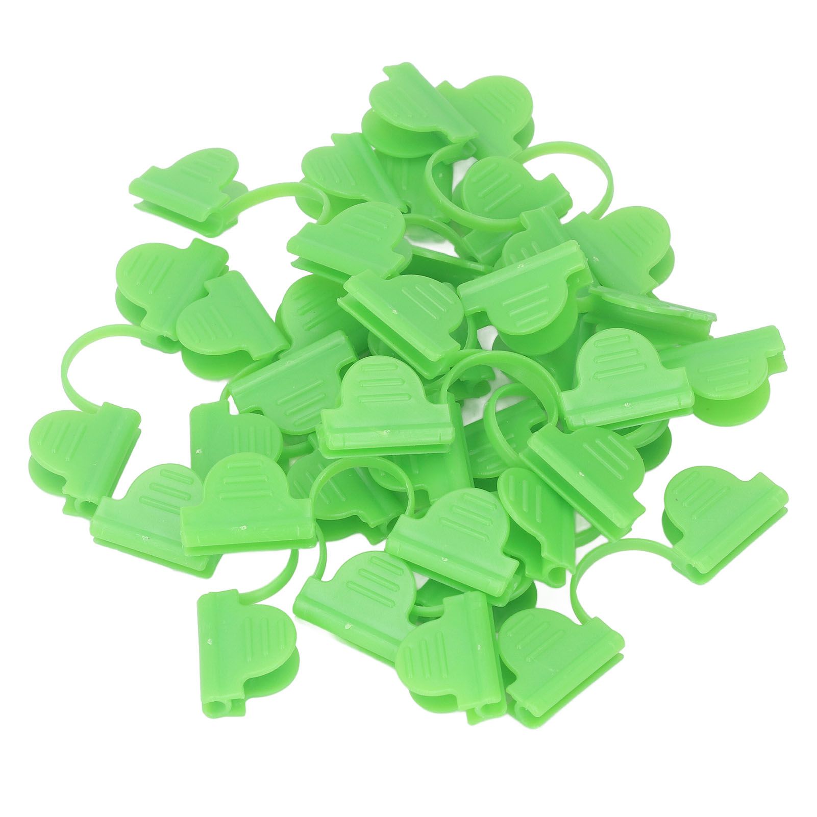100PCS Greenhouse Clamp Plastic Double Head Shading Garden Hoop Greenhouse view 4