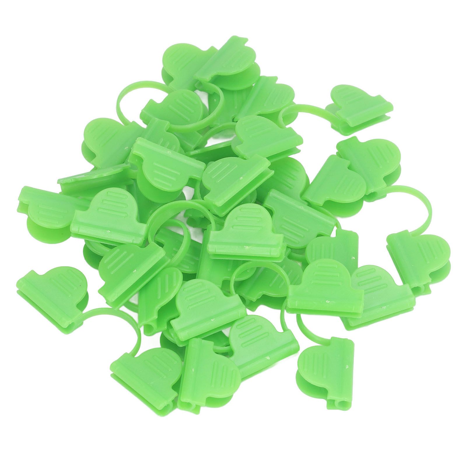100PCS Greenhouse Clamp Plastic Double Head Shading Garden Hoop Greenhouse view 8