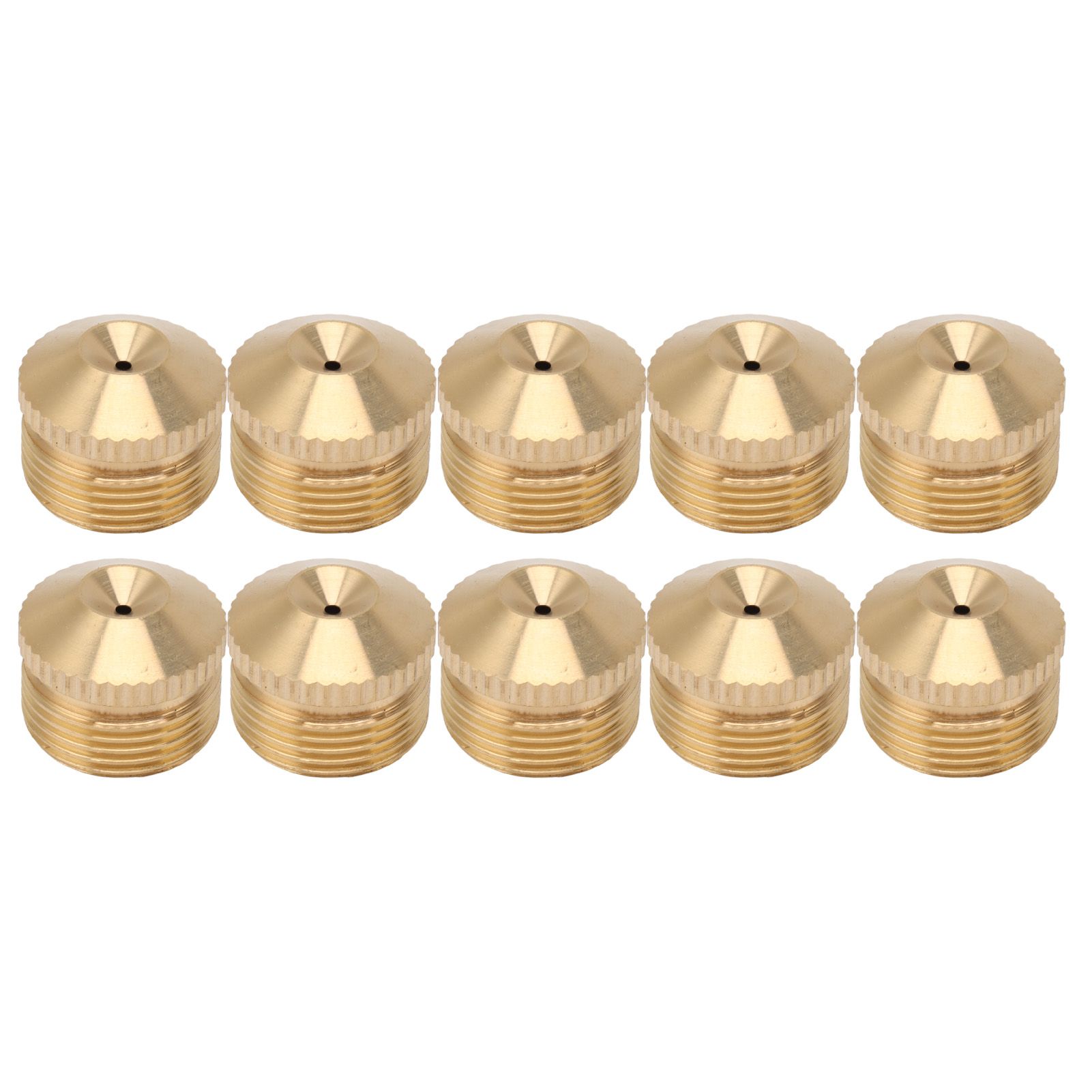 10pcs Brass Misting Nozzles Fog Sprinkler Head for Factory Site Coal Mine view 2
