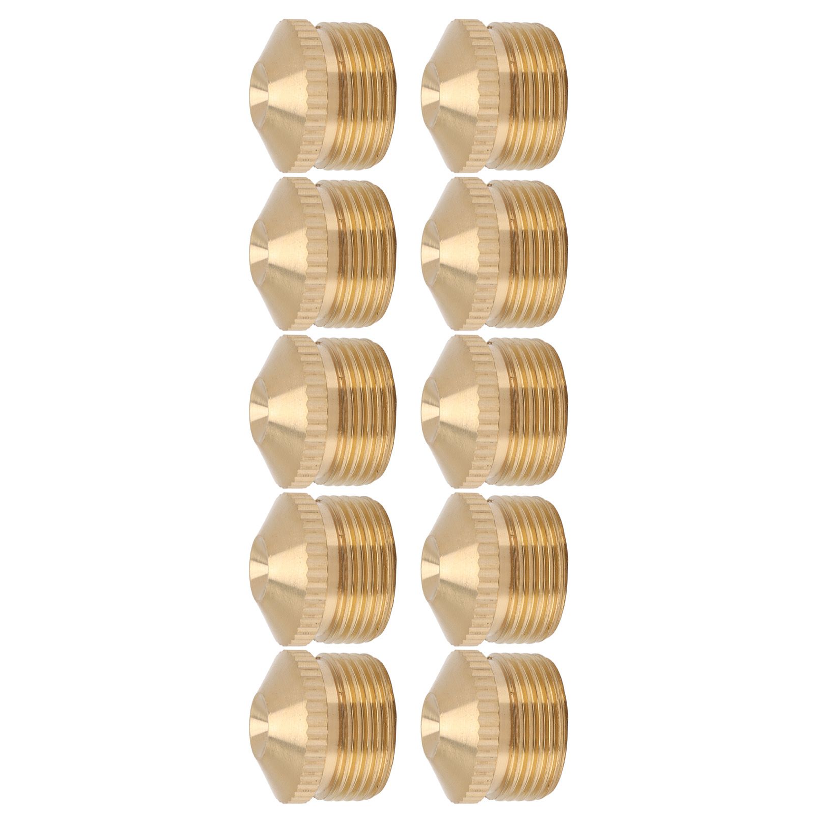 10pcs Brass Misting Nozzles Fog Sprinkler Head for Factory Site Coal Mine view 6