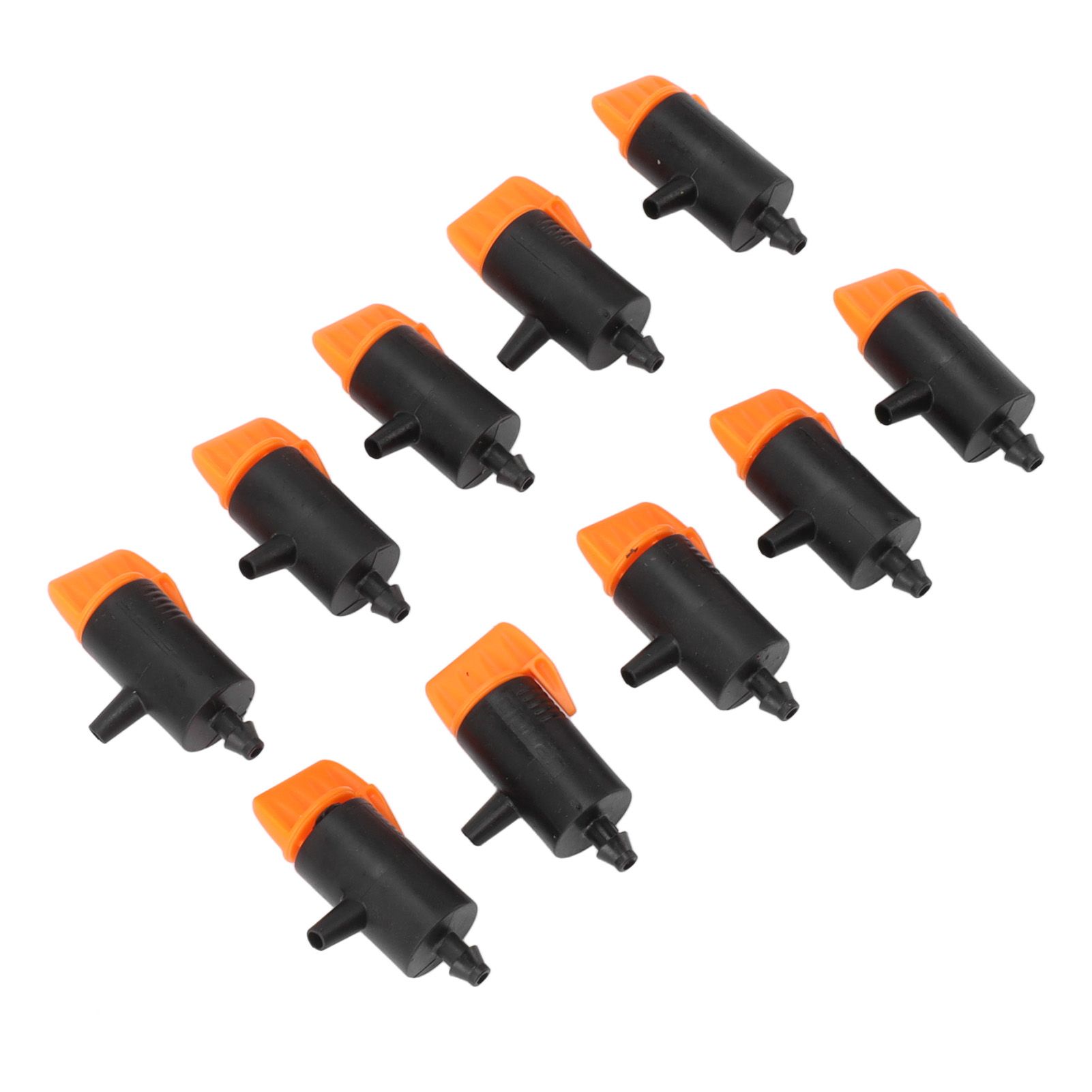10 Pcs Irrigation Drippers 0 to 200L Adjustable Drip Emitters Micro Spray view 2