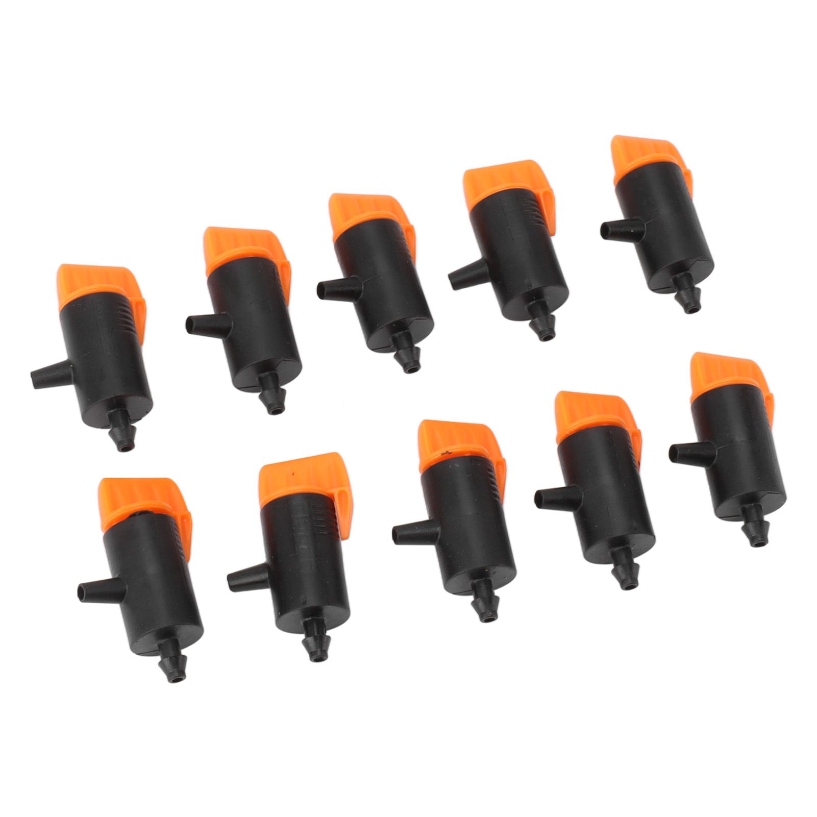 10 Pcs Irrigation Drippers 0 to 200L Adjustable Drip Emitters Micro Spray view 3