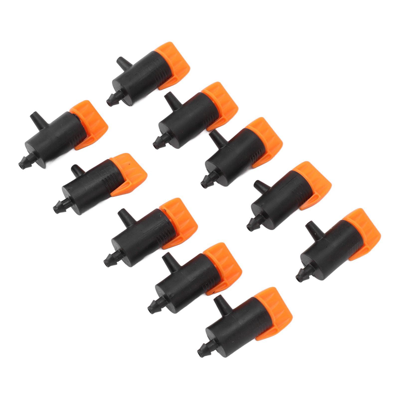 10 Pcs Irrigation Drippers 0 to 200L Adjustable Drip Emitters Micro Spray view 4