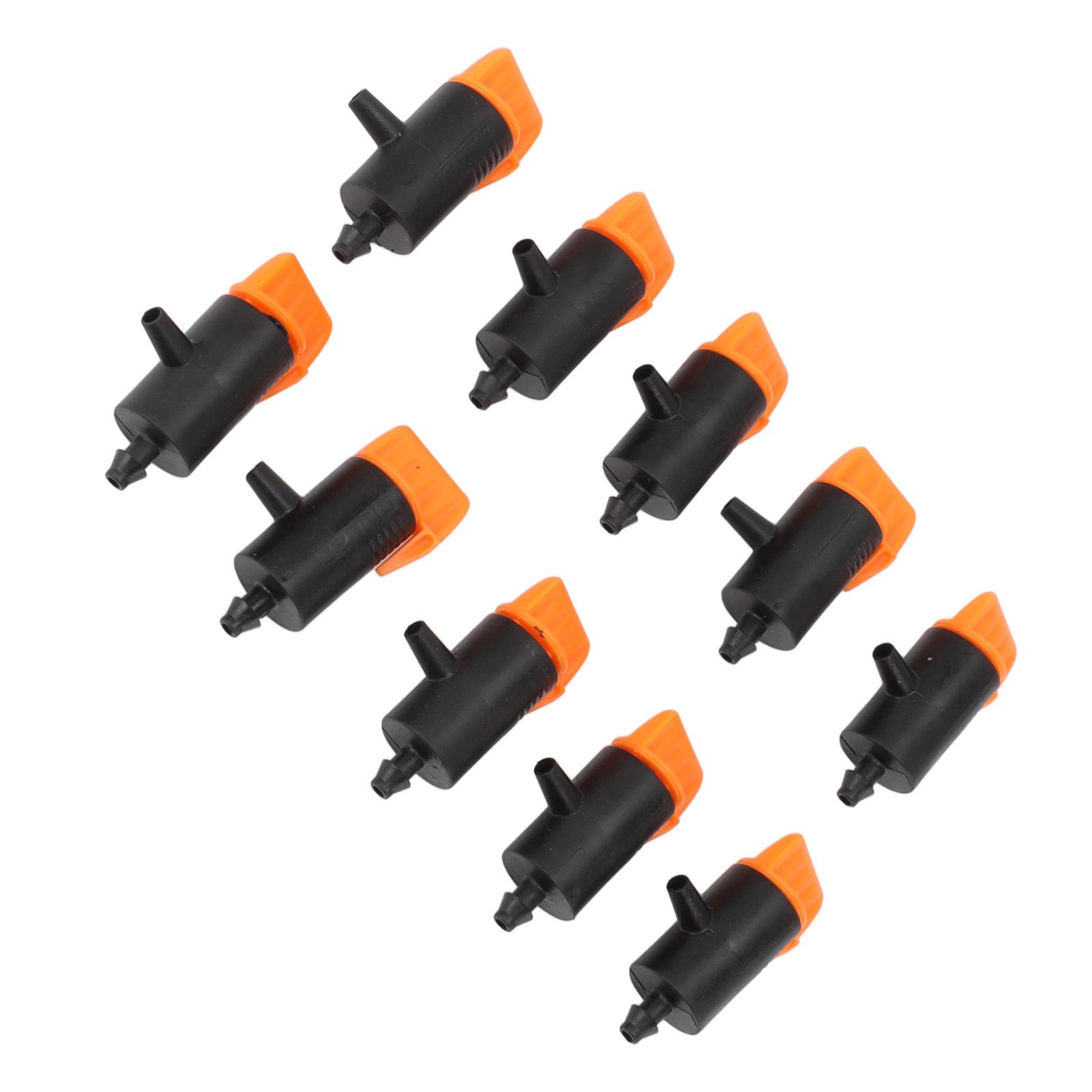 10 Pcs Irrigation Drippers 0 to 200L Adjustable Drip Emitters Micro Spray view 8